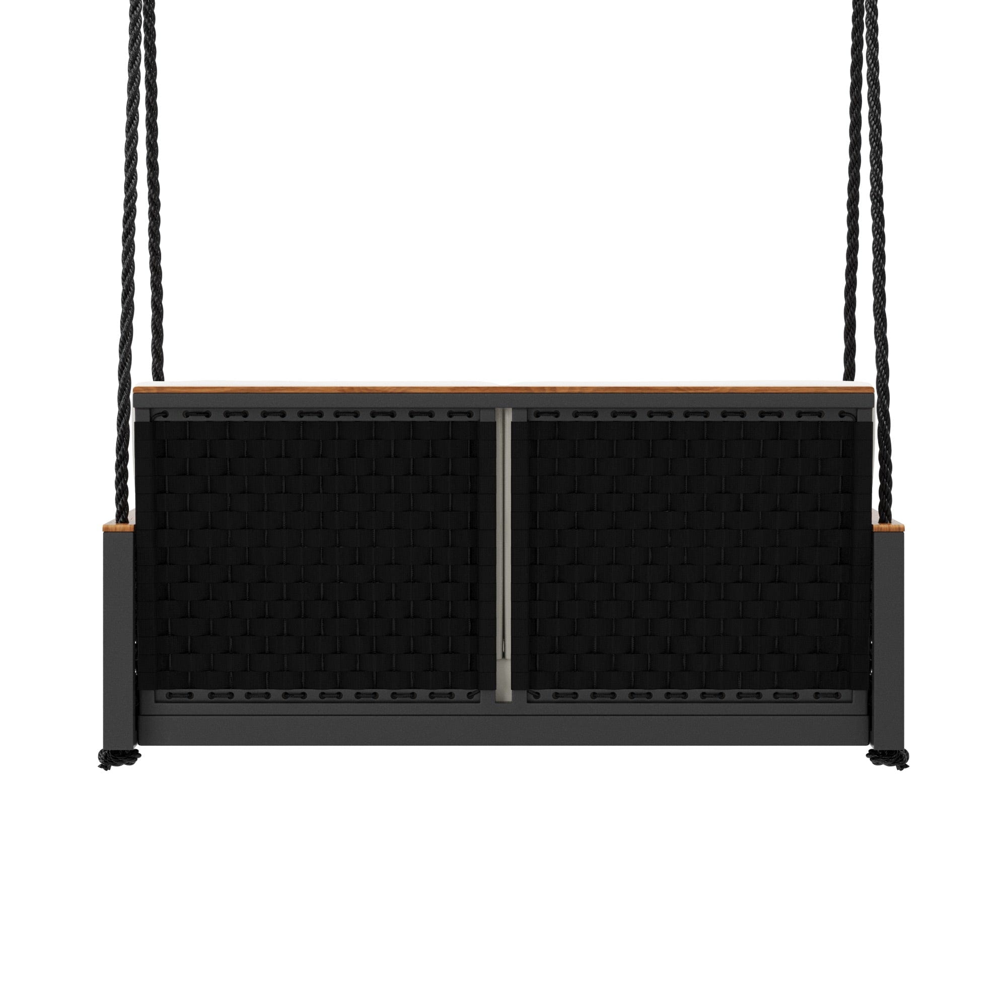 East Green Linden Porch Swing With Cushions