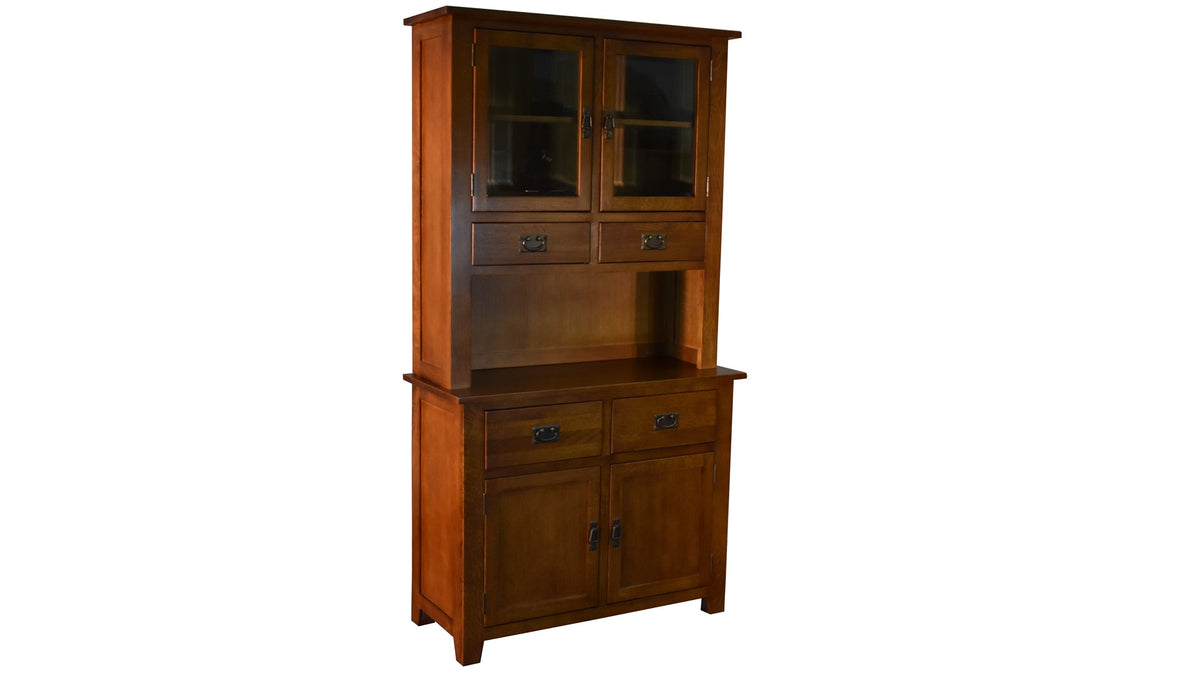 Pre-Order Mission 4 Door & 4 Drawer China Cabinet - Michael's Cherry