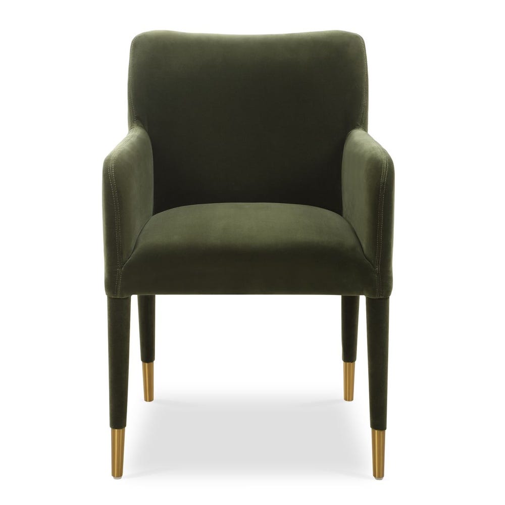 The Sinclair Modern Upholstered Dining Armchair