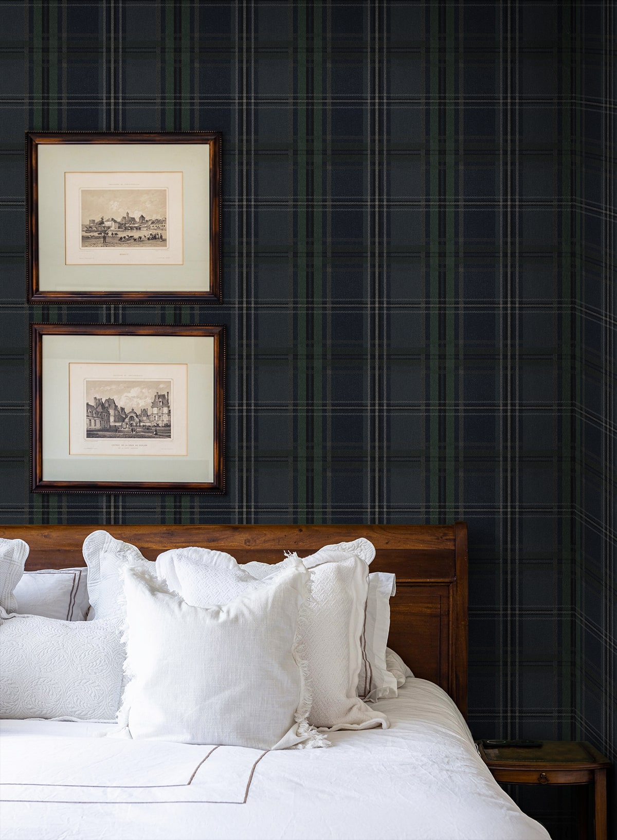 Classic Plaid Peel and Stick Removable Wallpaper