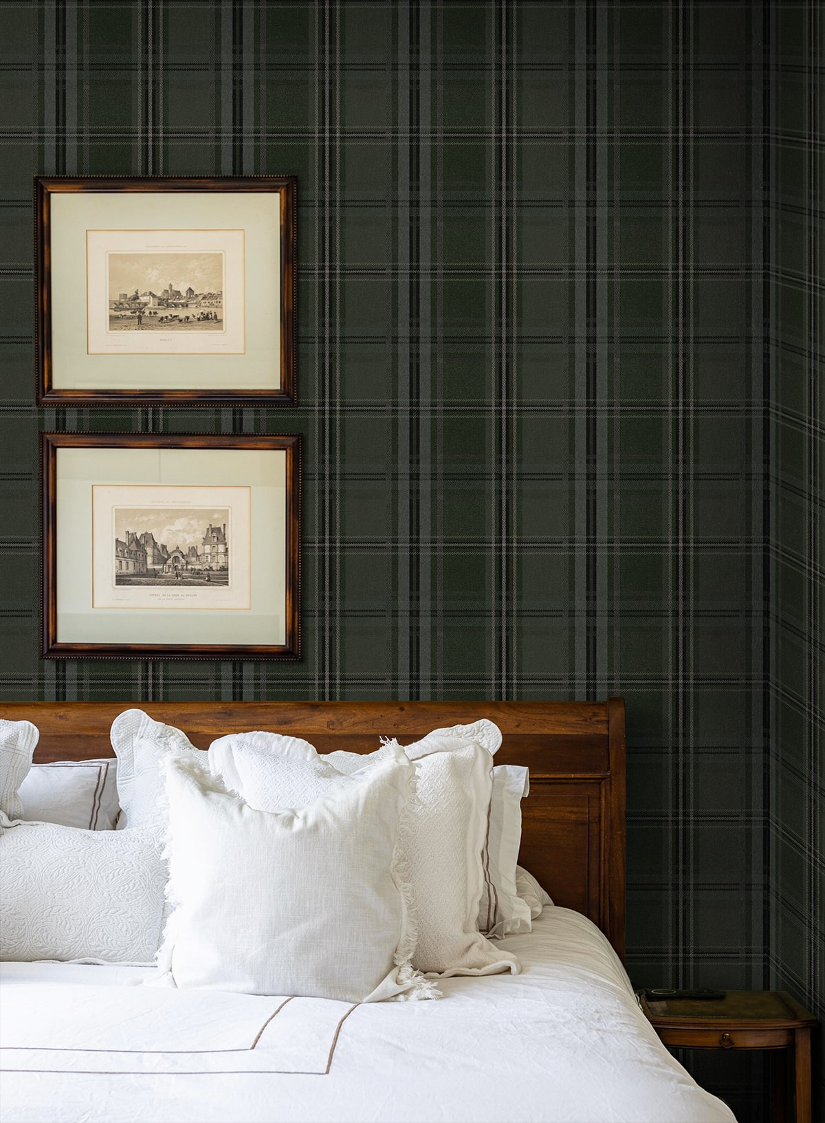 Classic Plaid Peel and Stick Removable Wallpaper