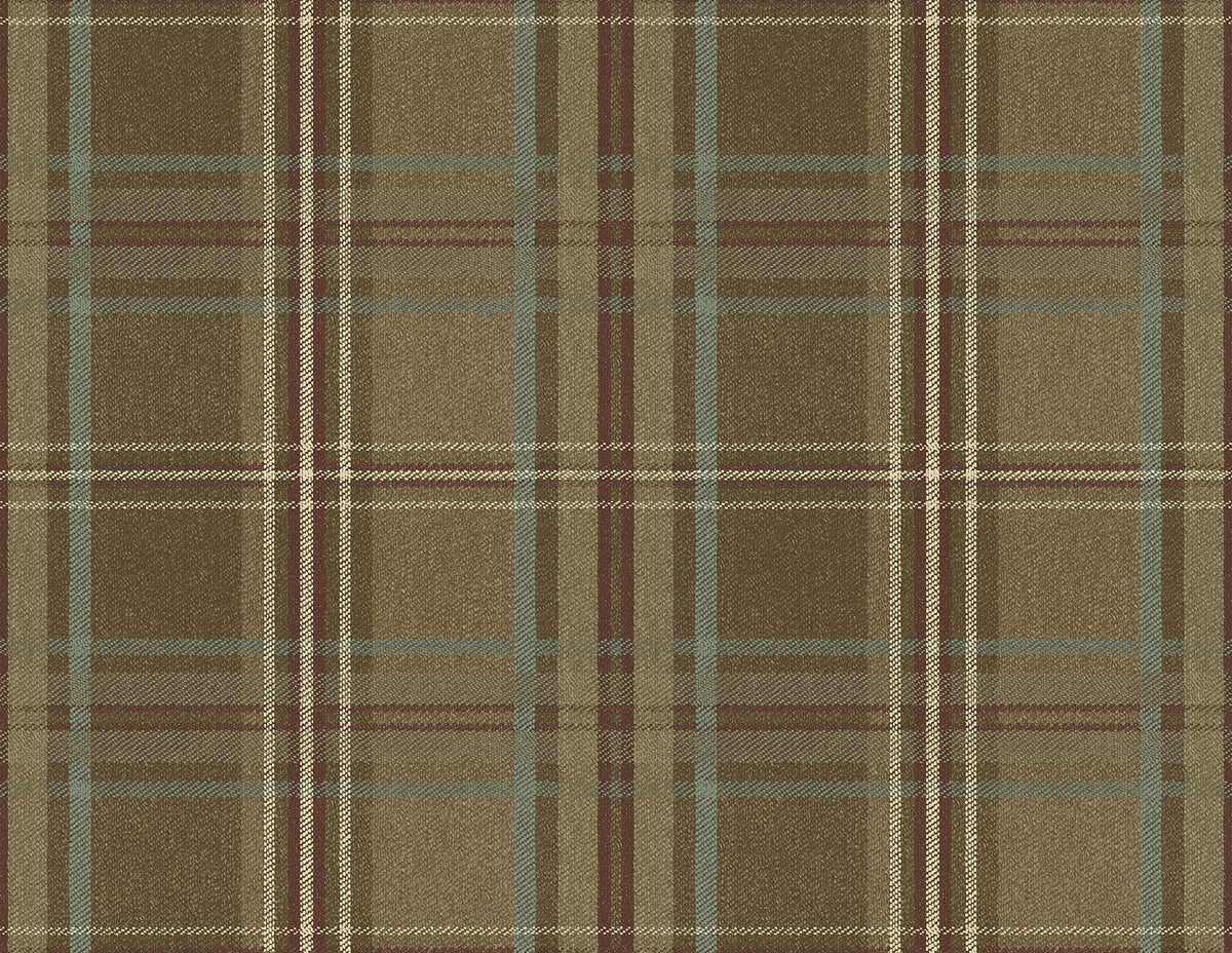 Classic Plaid Peel and Stick Removable Wallpaper