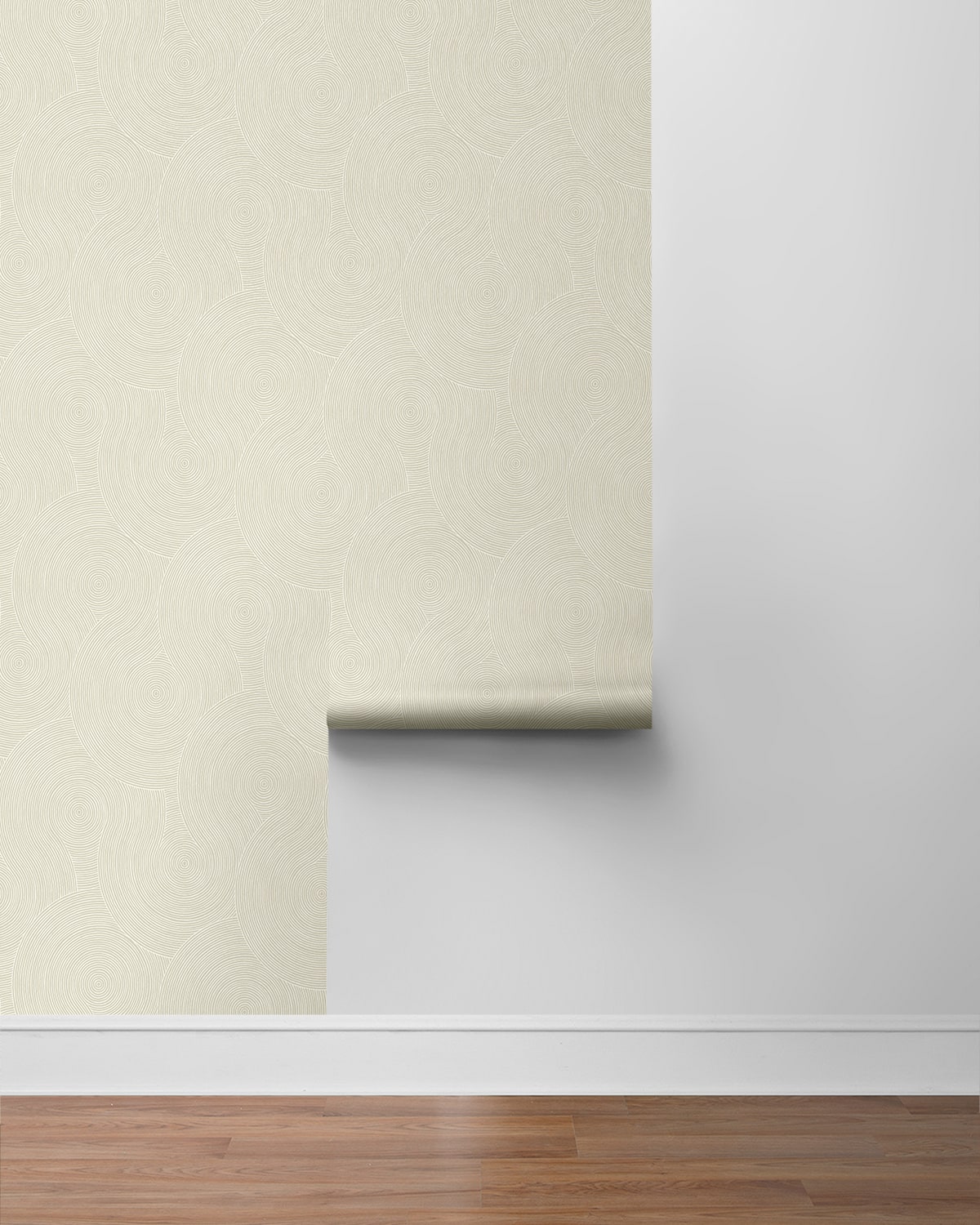 Swirl Geo Premium Peel and Stick Removable Wallpaper