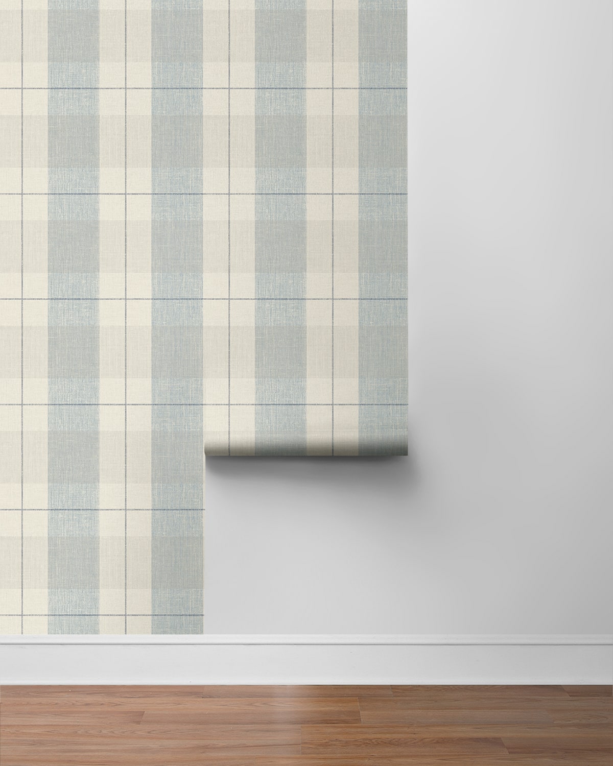 Lenox Hill Plaid Peel and Stick Removable Wallpaper