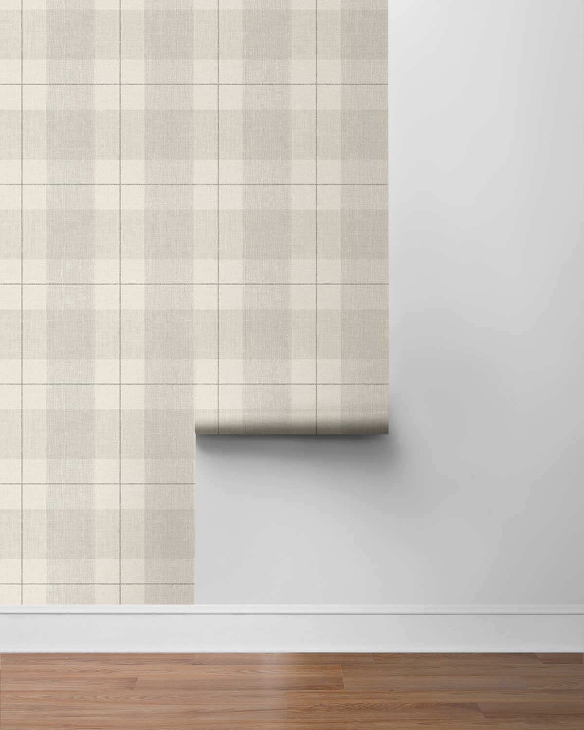 Lenox Hill Plaid Peel and Stick Removable Wallpaper