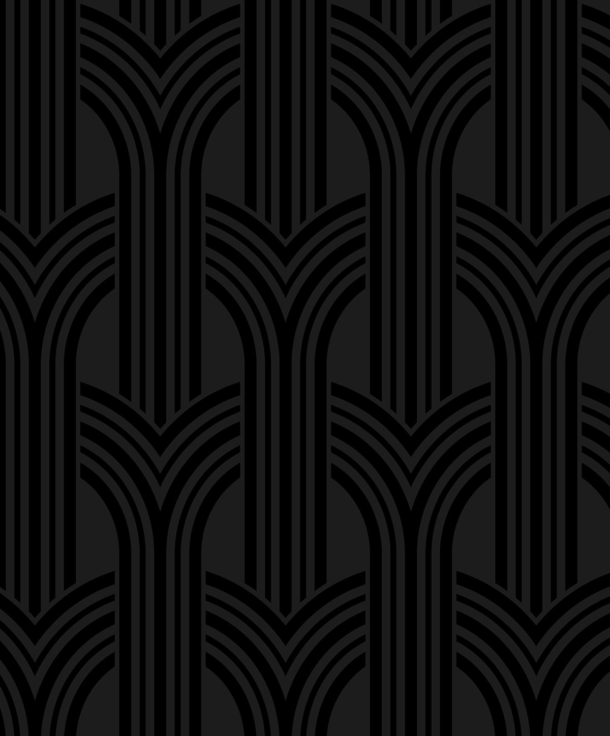 Geometric Arches Premium Peel and Stick Removable Wallpaper