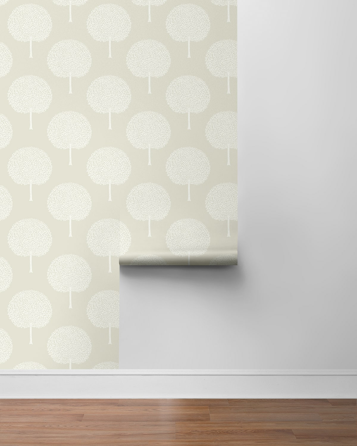 Tree Orchard Botanical Premium Peel and Stick Removable Wallpaper