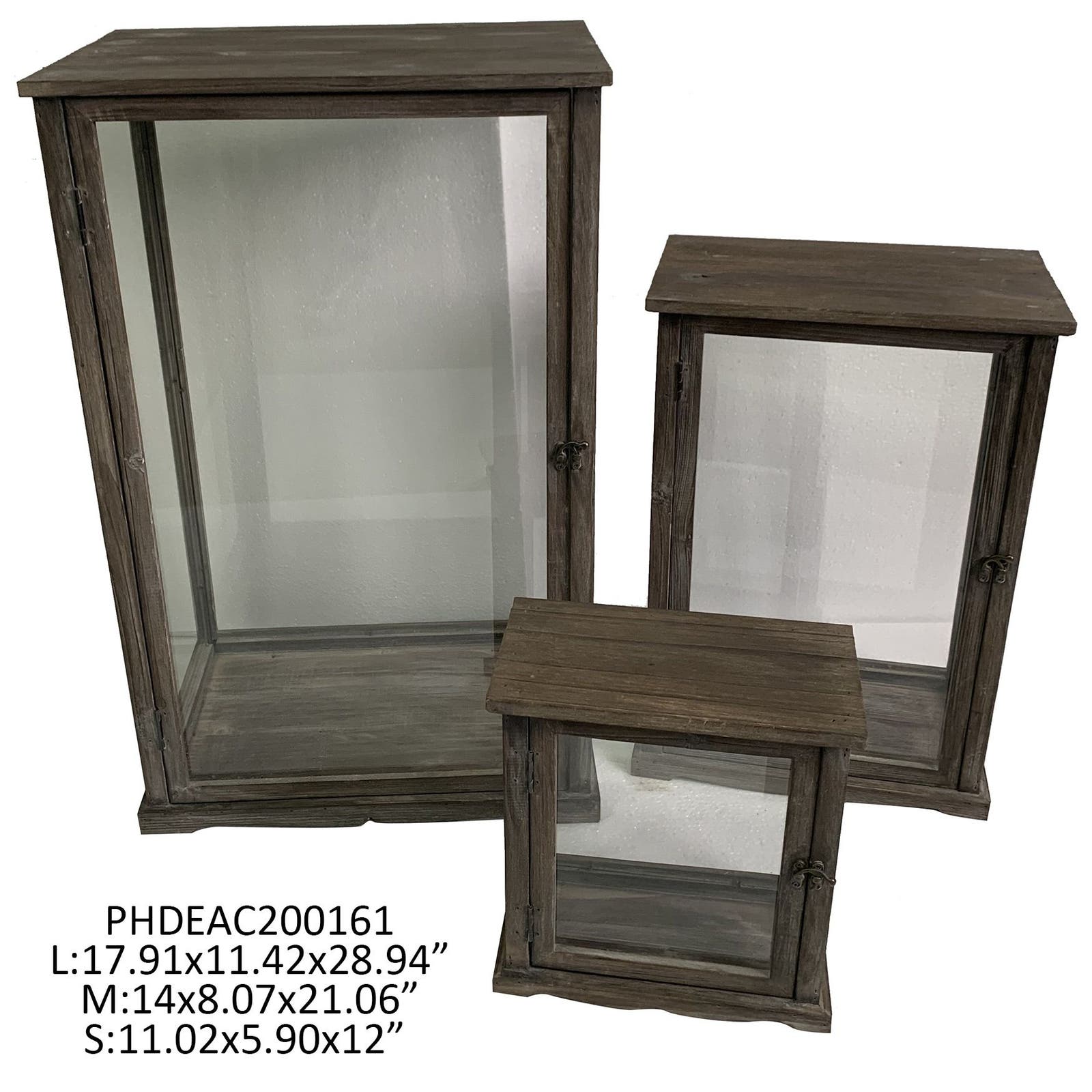 Merchant's Display Box - - Set of 3