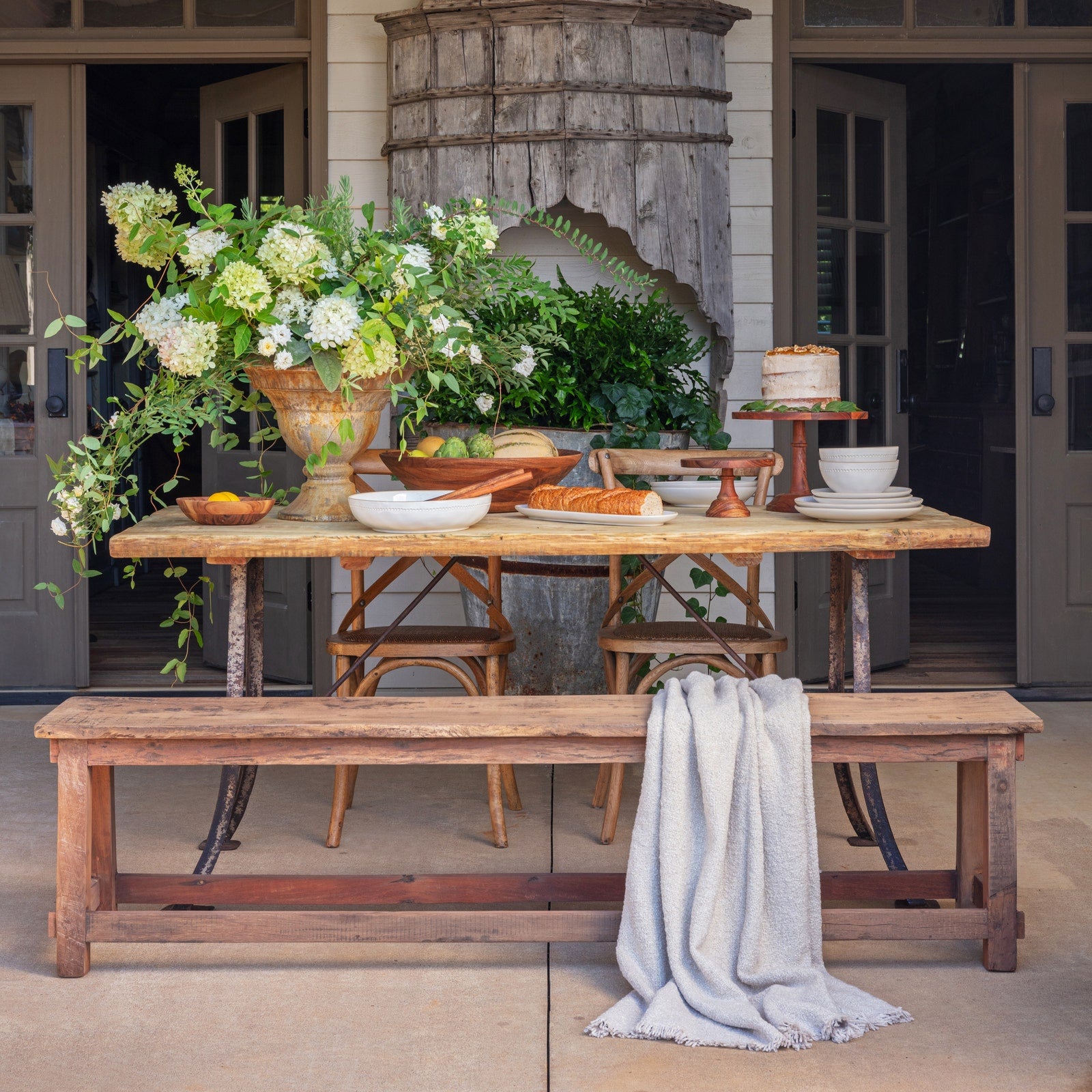 Wooden Cake Stand Small