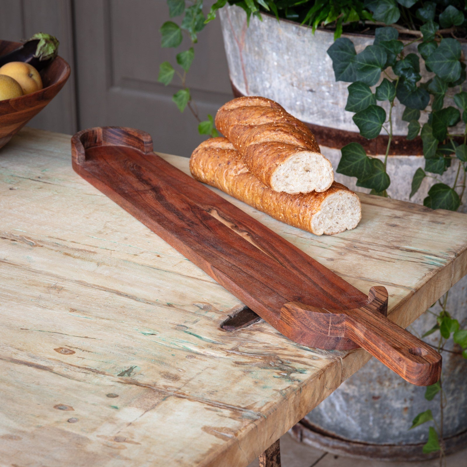 Wooden Baguette Board
