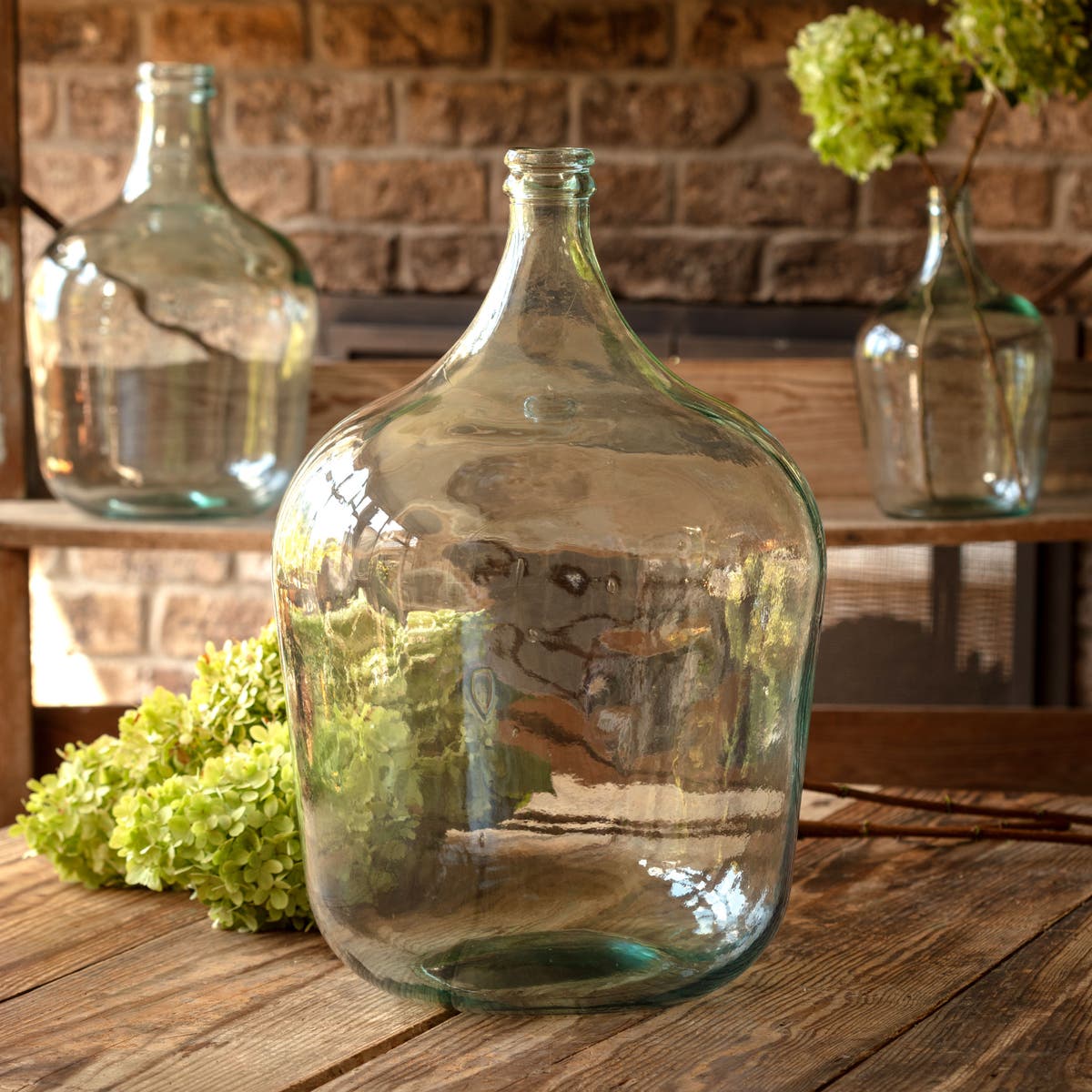 Large Demi John Bottle Clear