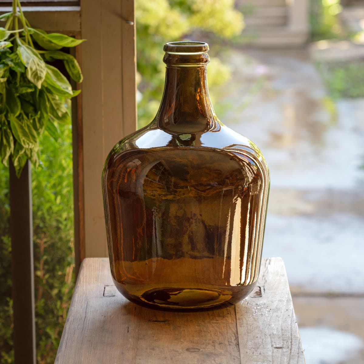 Medium Demi John Bottle Verde
