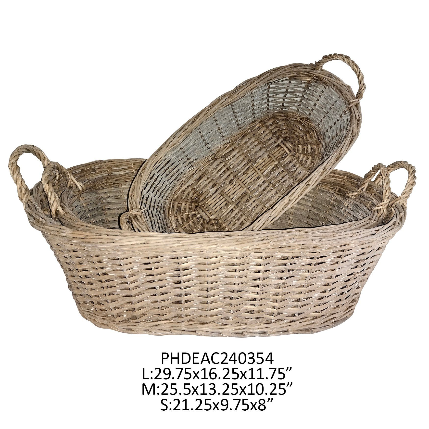 Farmers Market Baskets - Set of 3