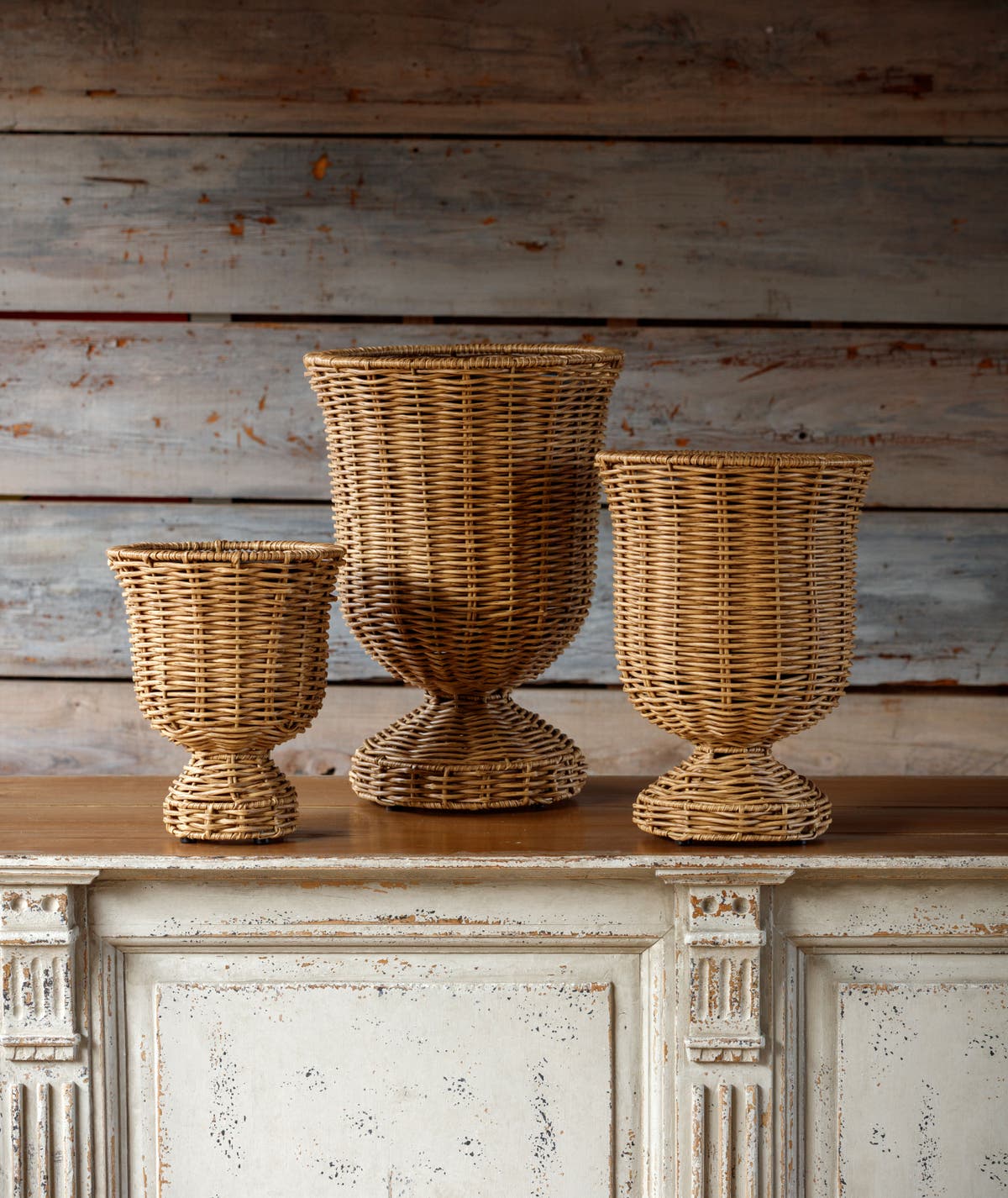 Woven Urns - Set of 3