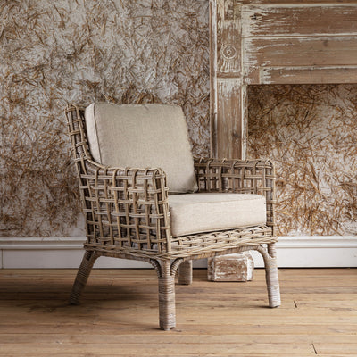 Trellis Rattan Armchair