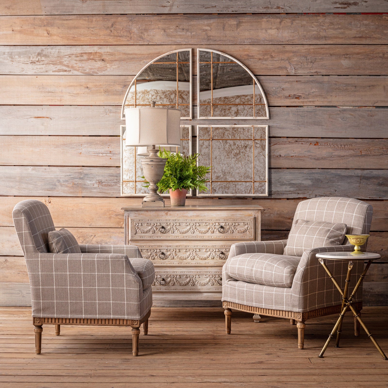 Window Pane Armchair