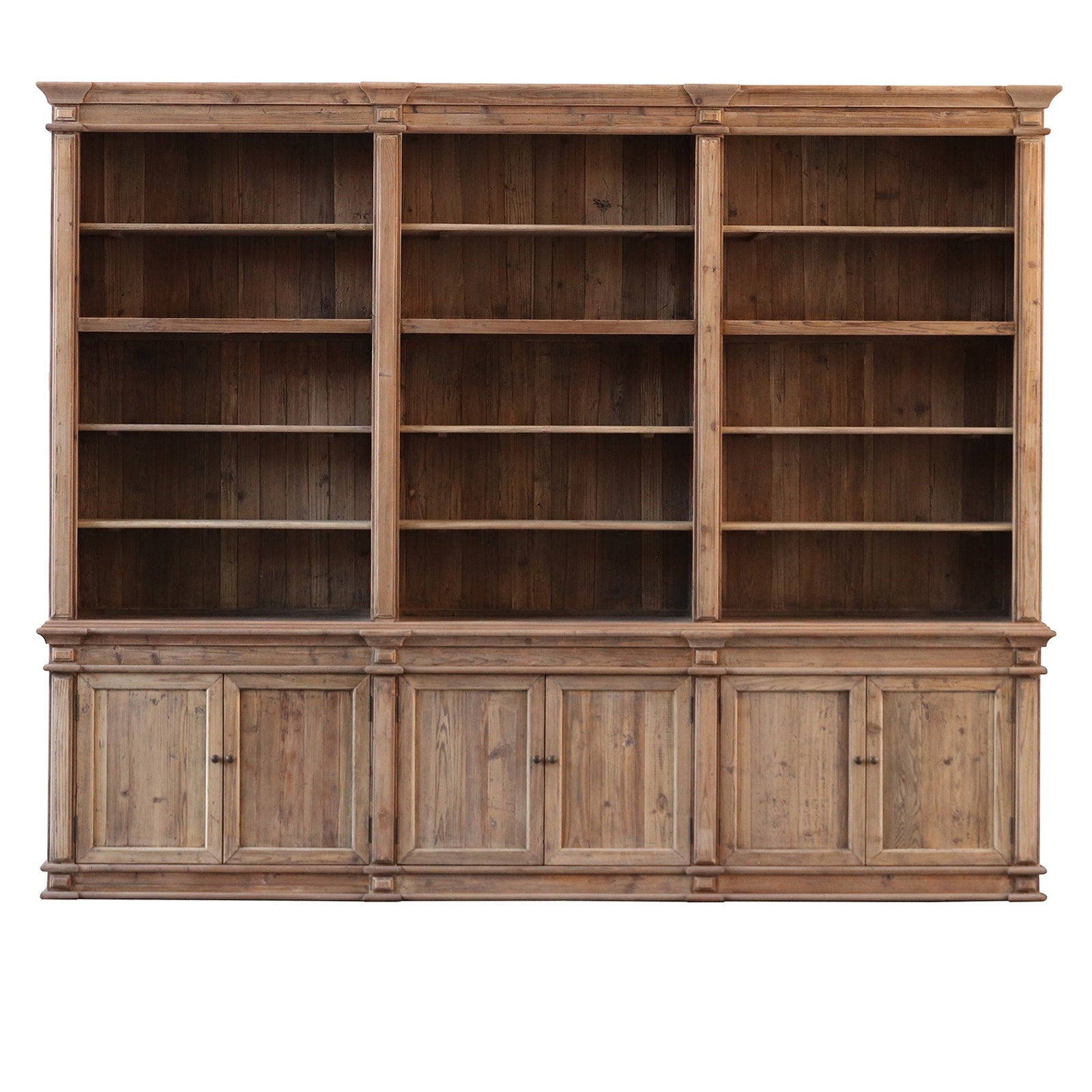 Old Pine Three-Section Library