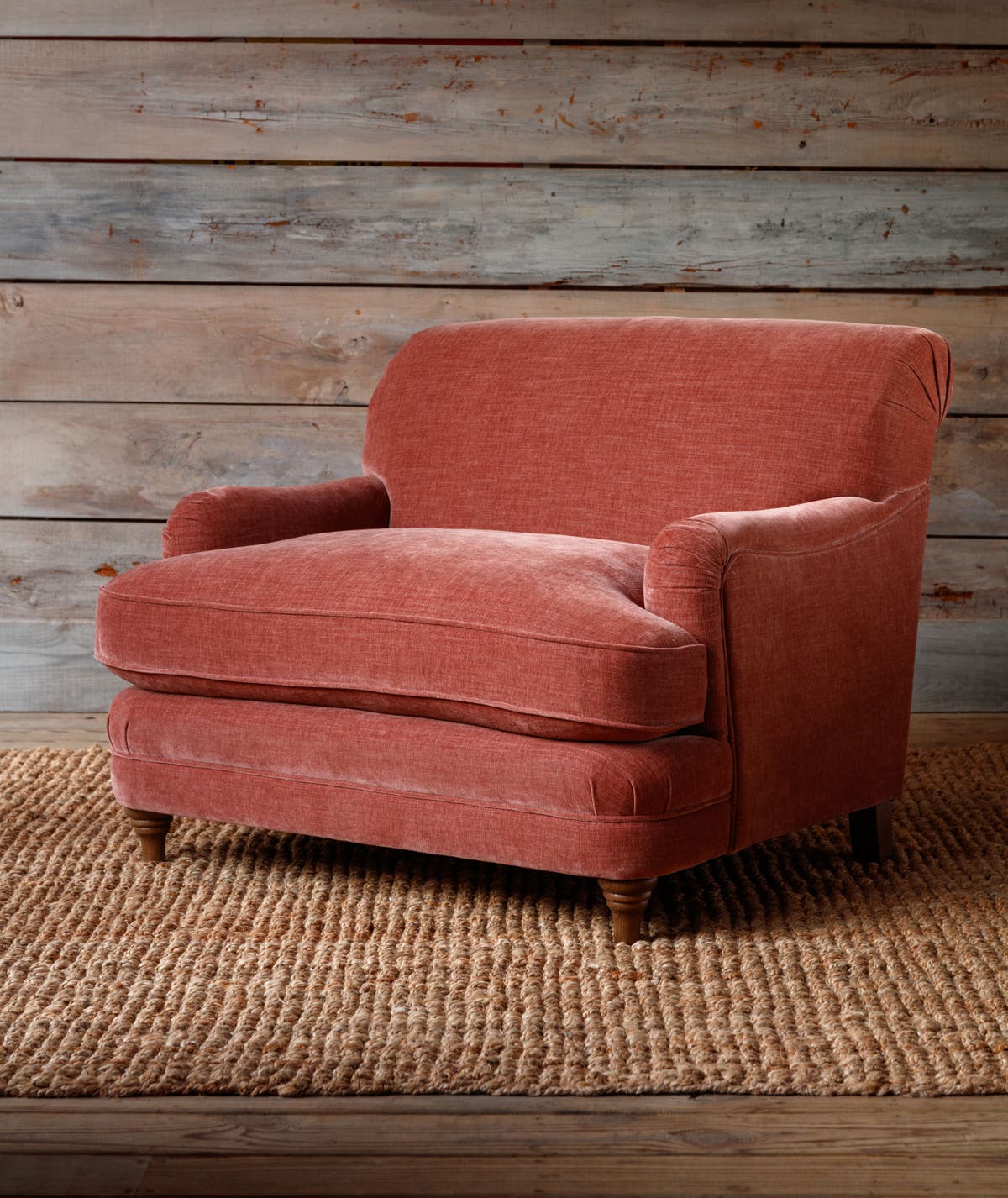 Charleston Chair in Rosewood Vintage Velvet