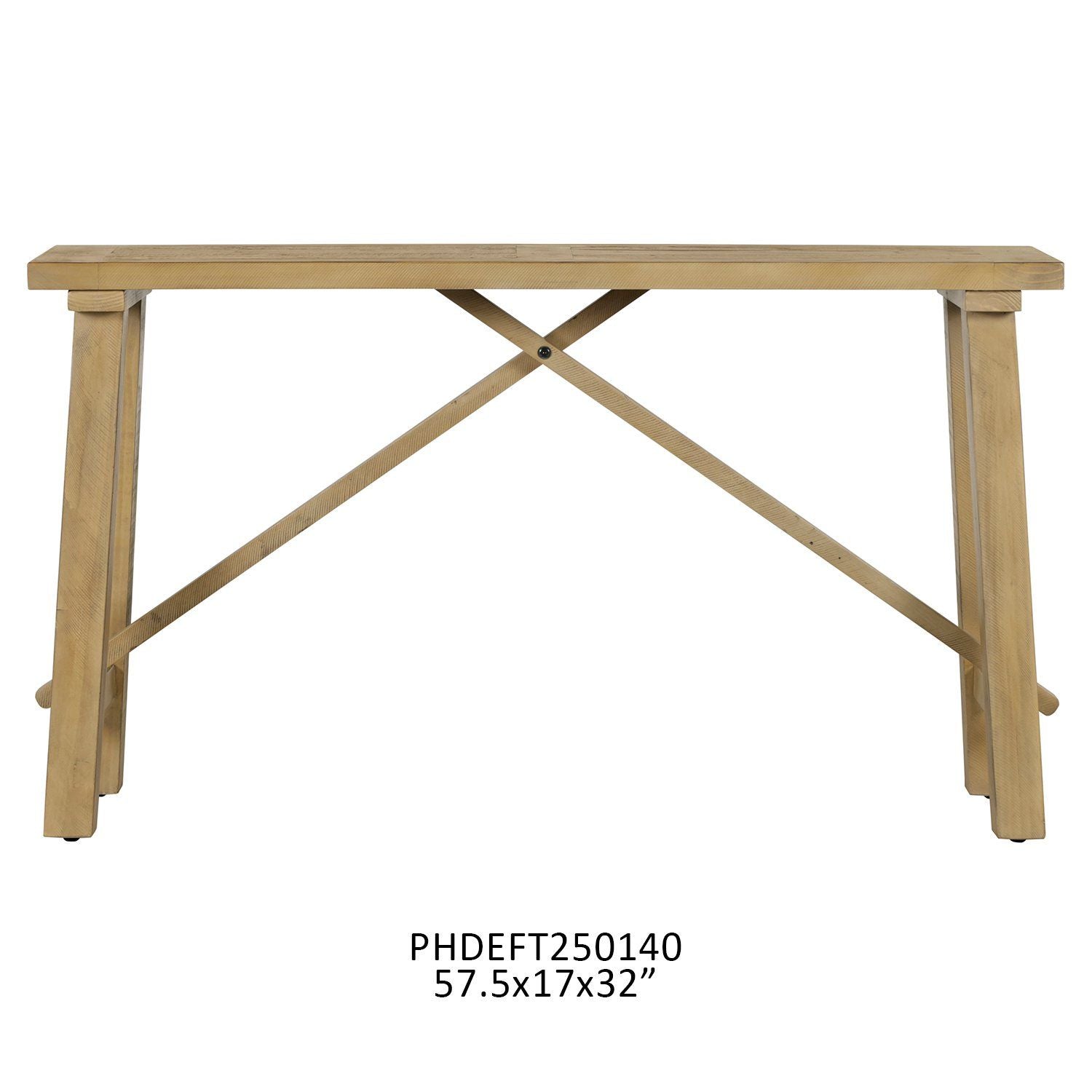 Scaffold Console Table