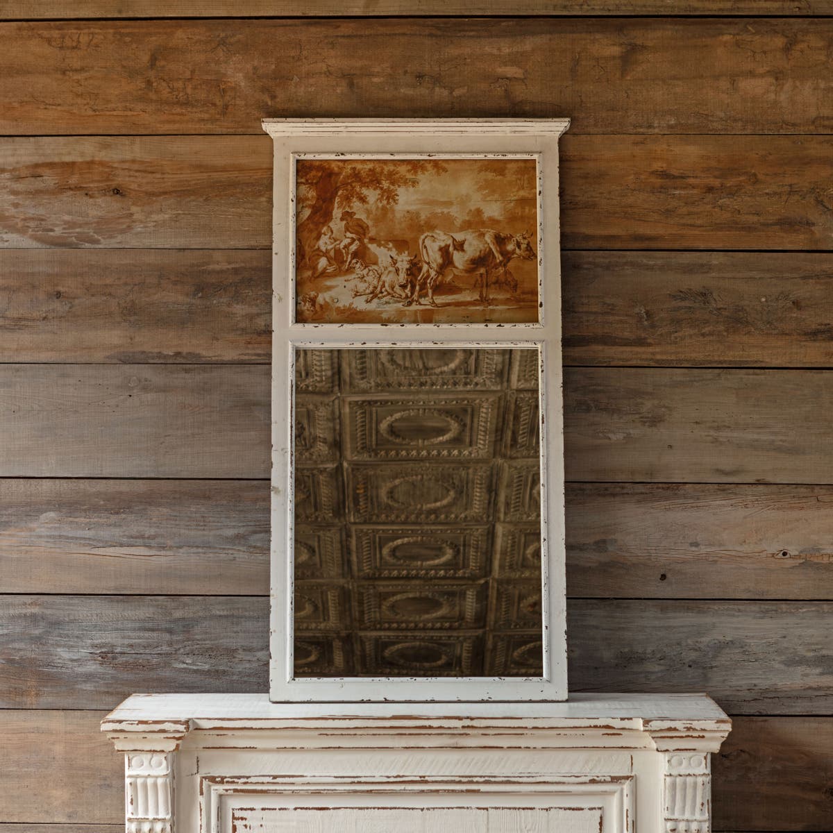 Pastoral Trumeau Wall Mirror