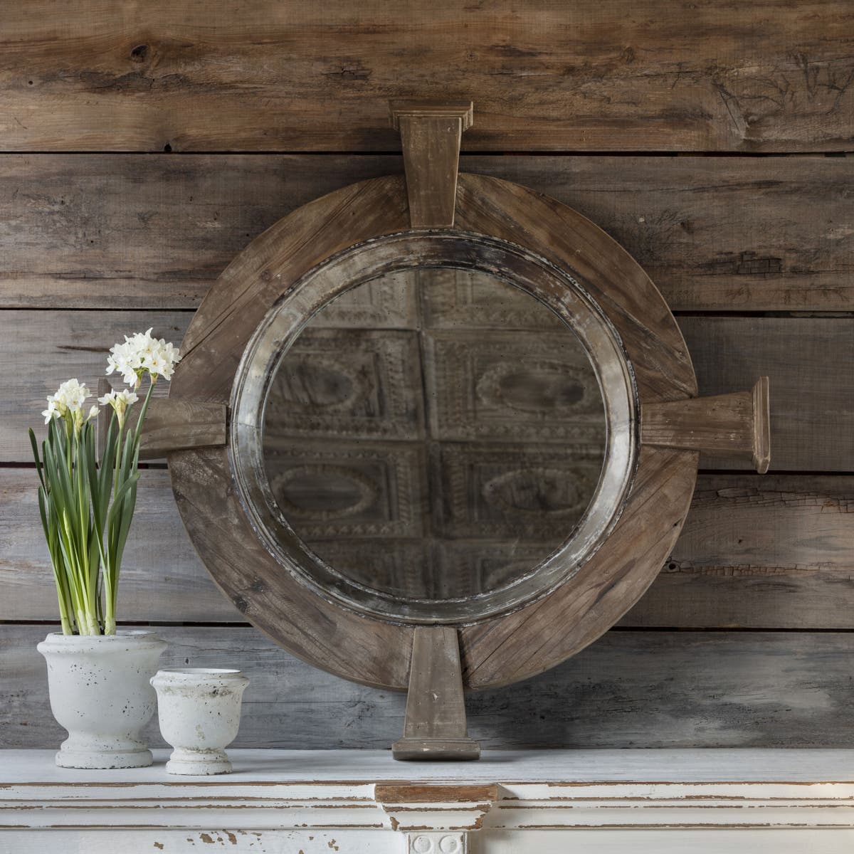 Pawley Island Round Wall Mirror