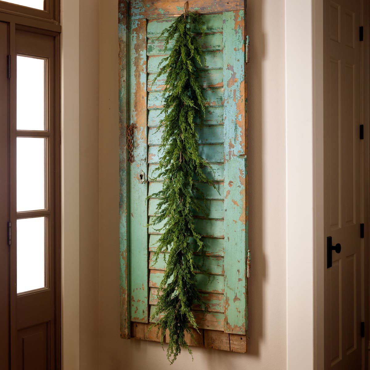 Natural Touch Texas Cedar Garland 72'