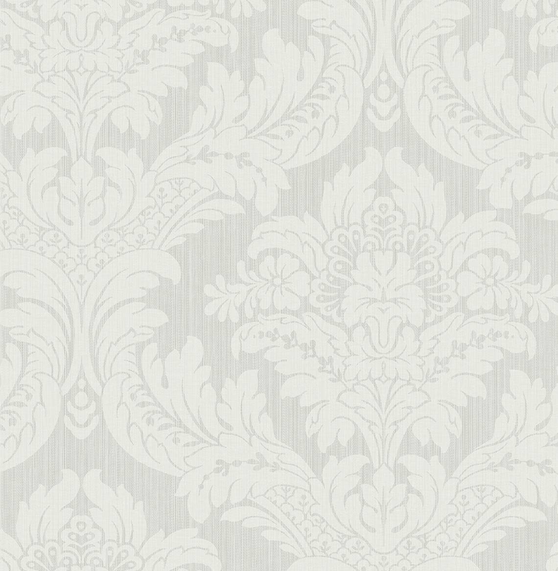 Genevieve Damask Prepasted Wallpaper