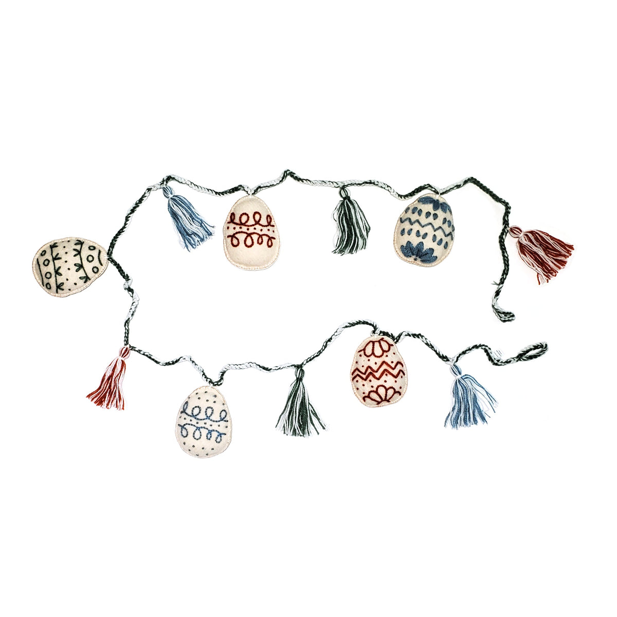 Easter Egg Garland - Light