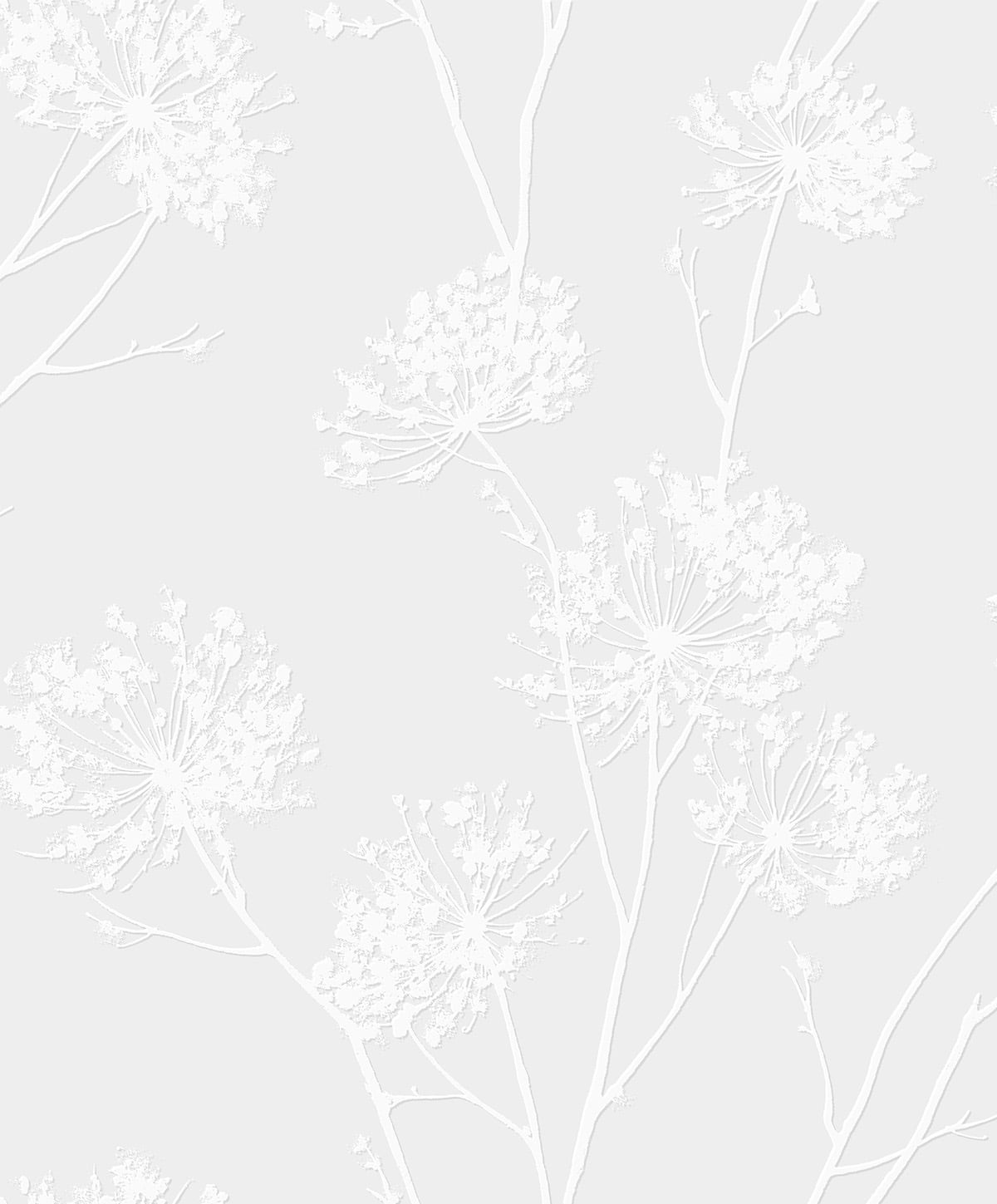 PW20300 Paintable Dandelion Fields Floral Unpasted Wallpaper