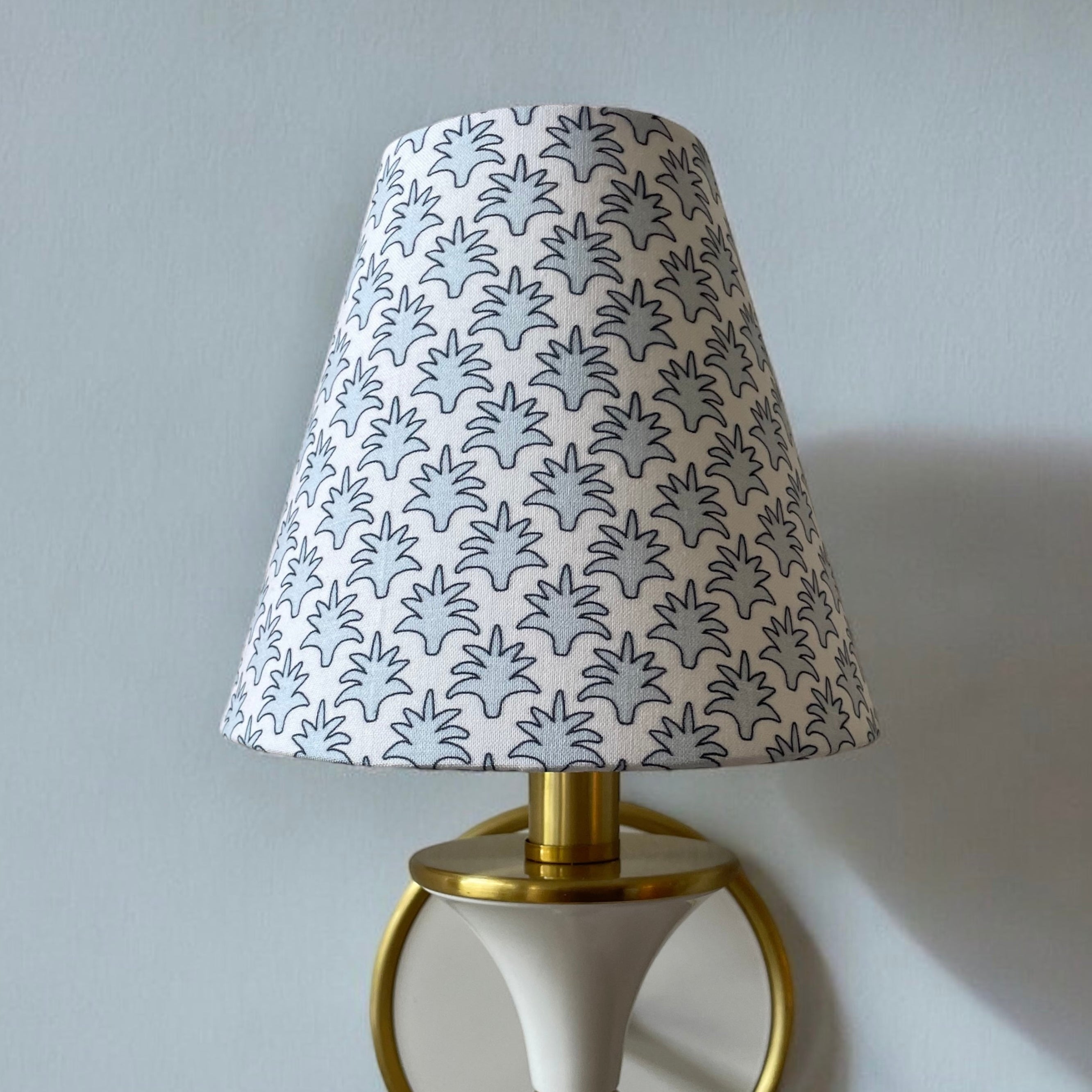 Blue Sconce Shade in Whitney