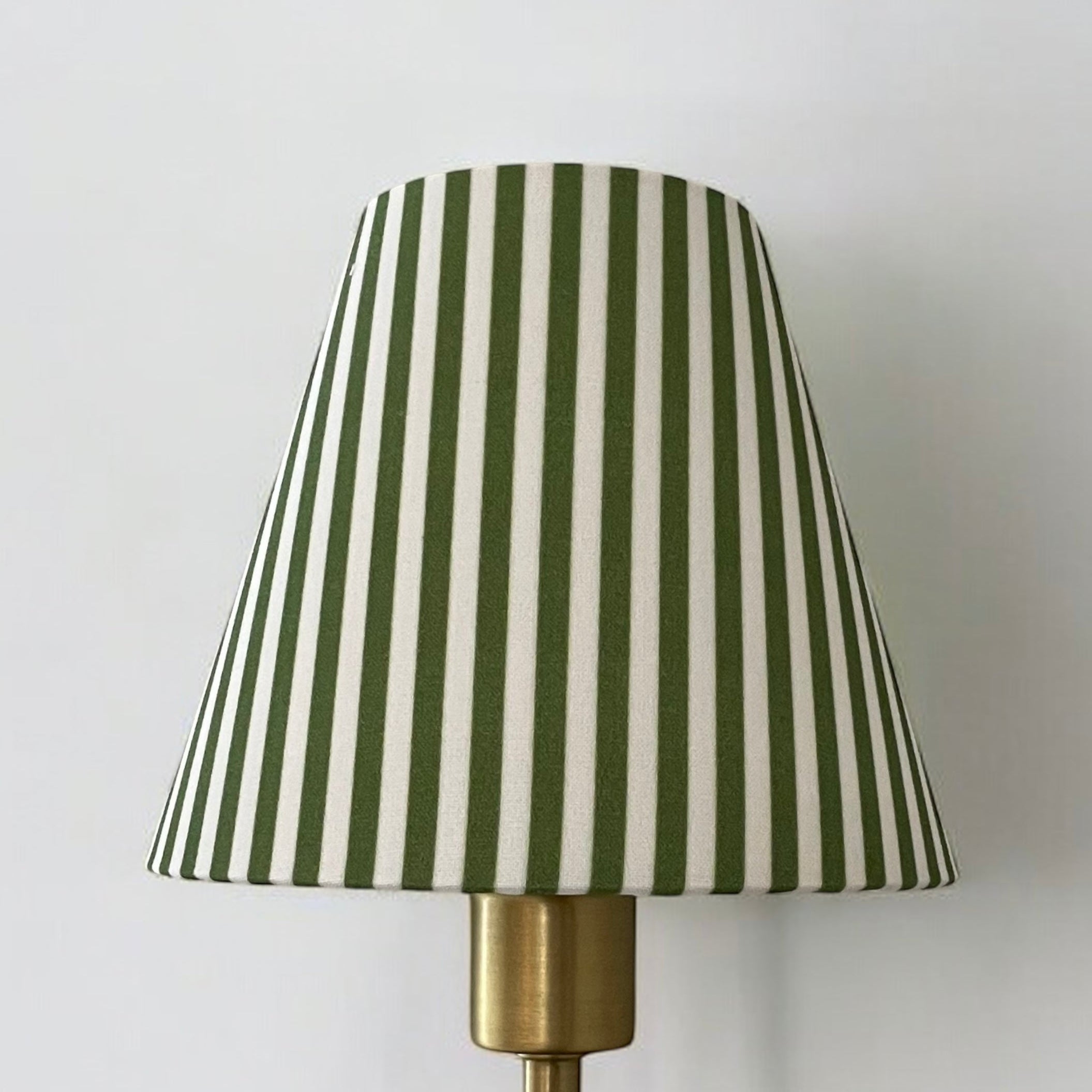 Pink Striped Sconce Shade