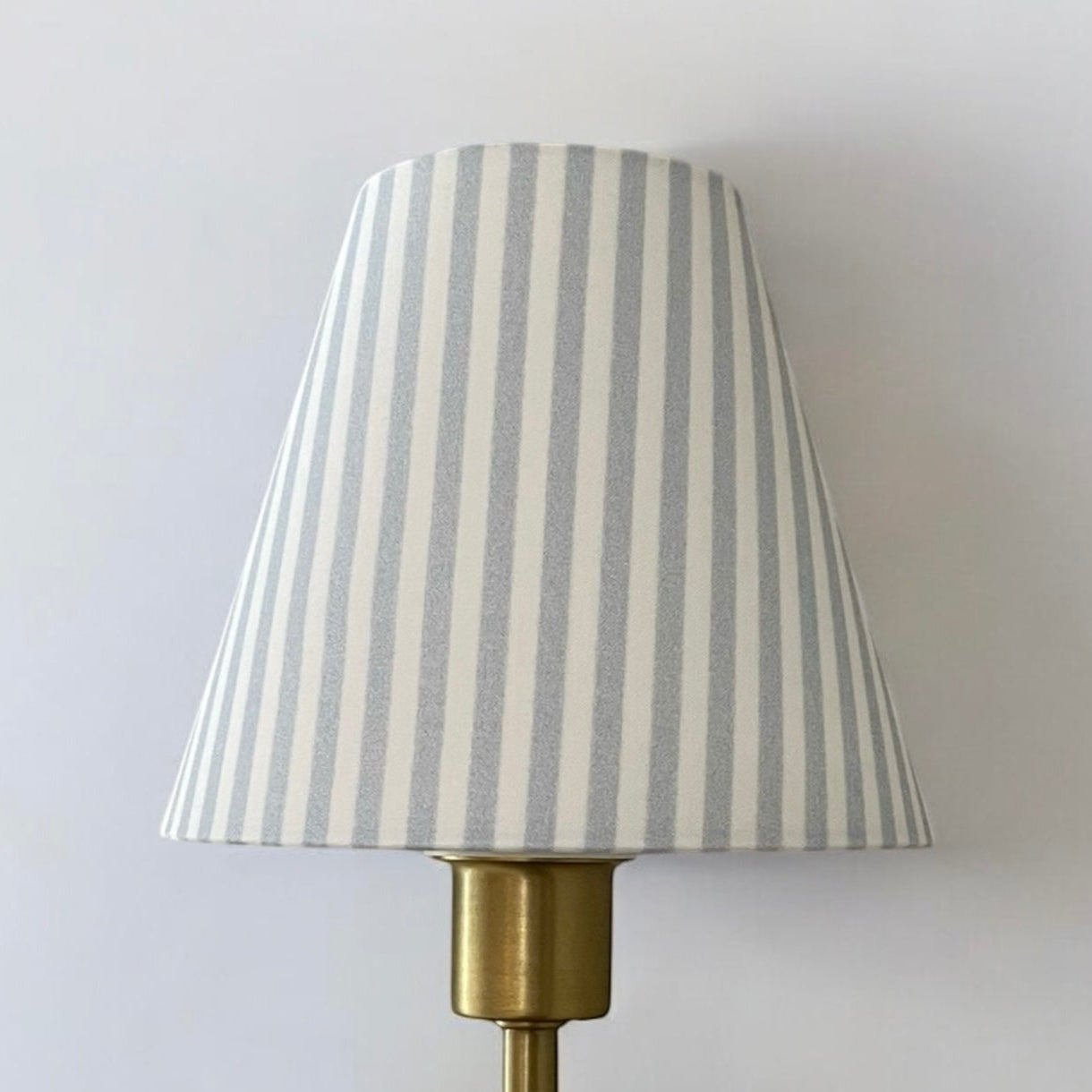 Pink Striped Sconce Shade