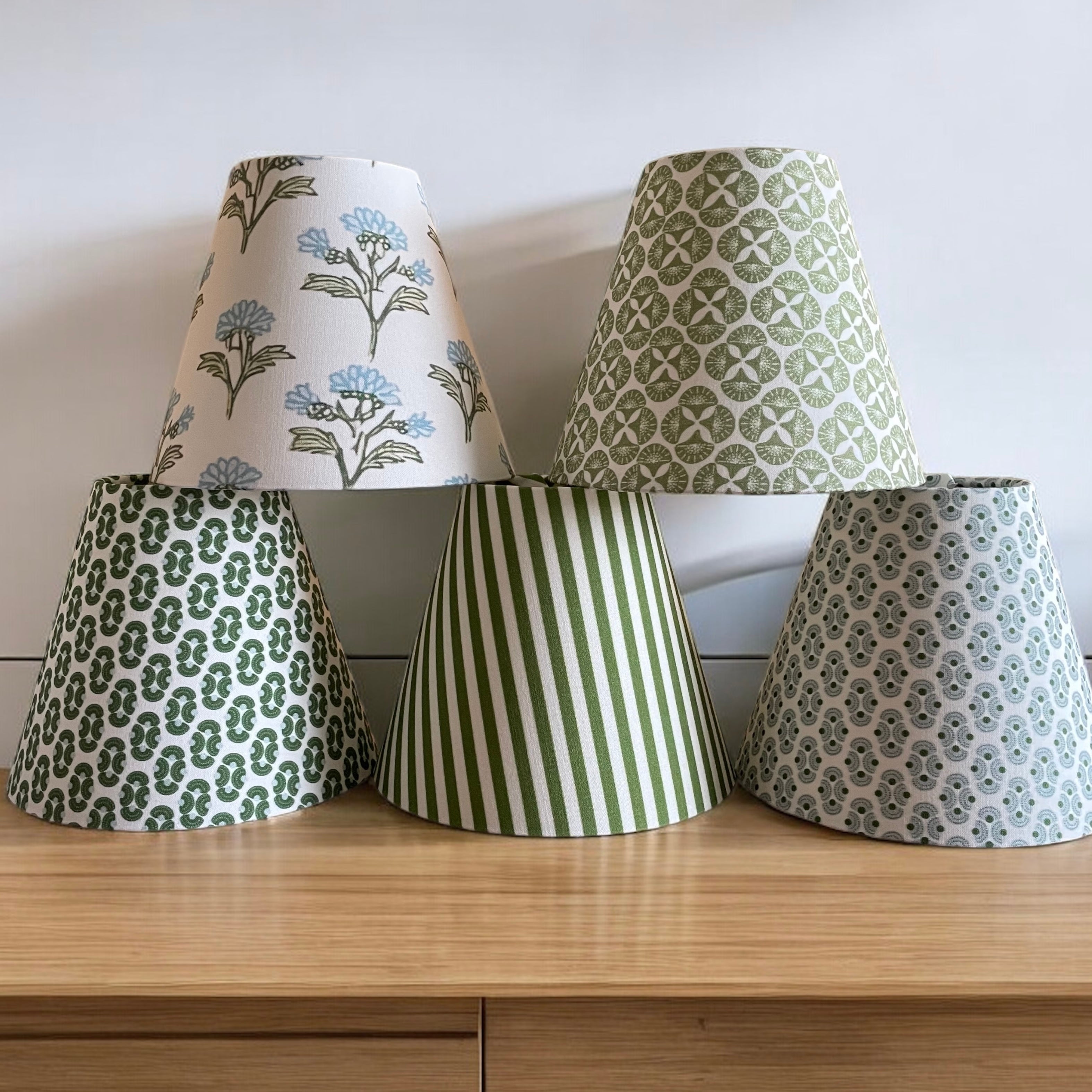 Blue Sconce Lamp Shade in Armada