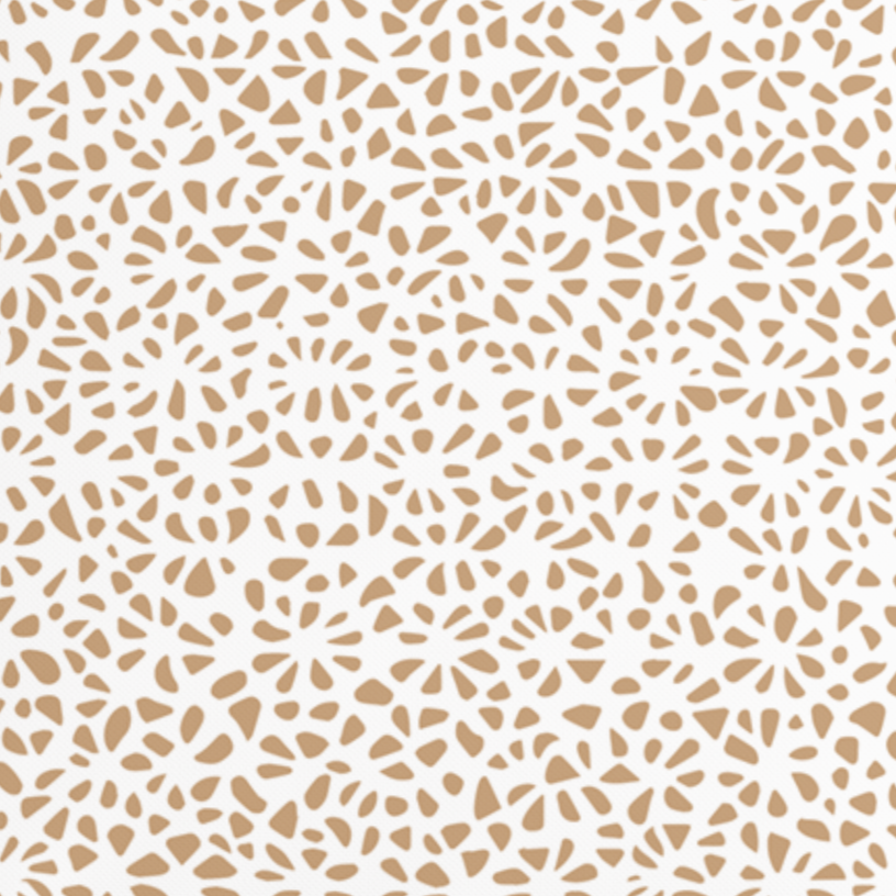 Modern Tan Pillow in Tesselle