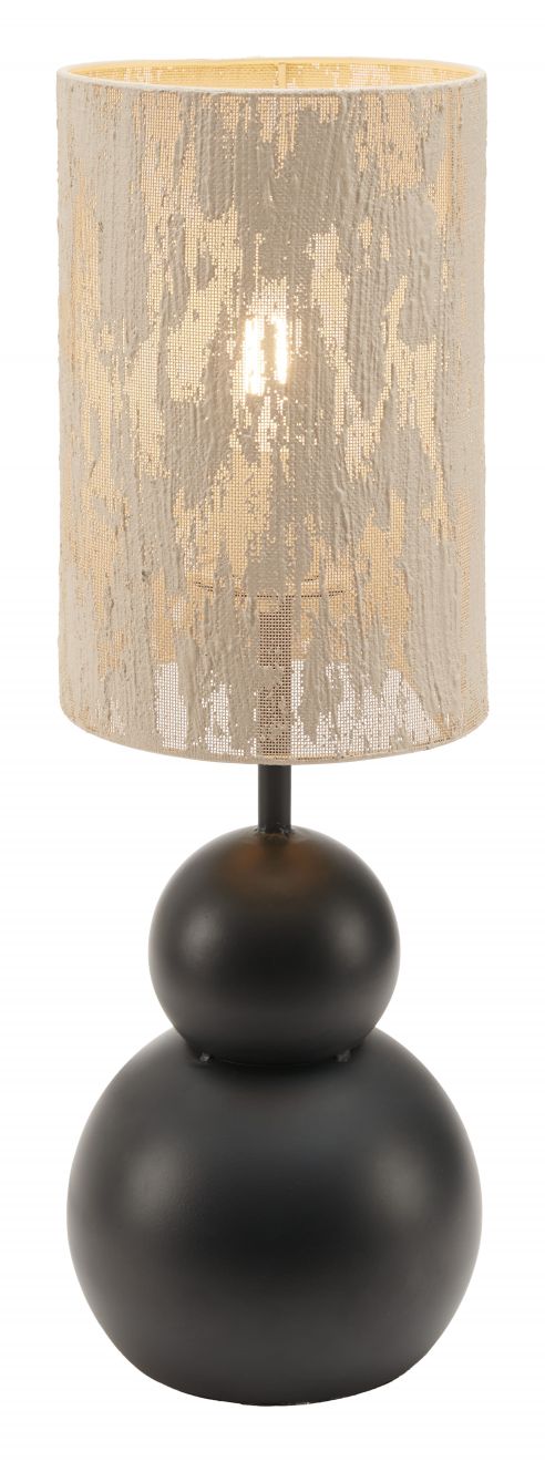 Pupen Steel Black Table Lamp