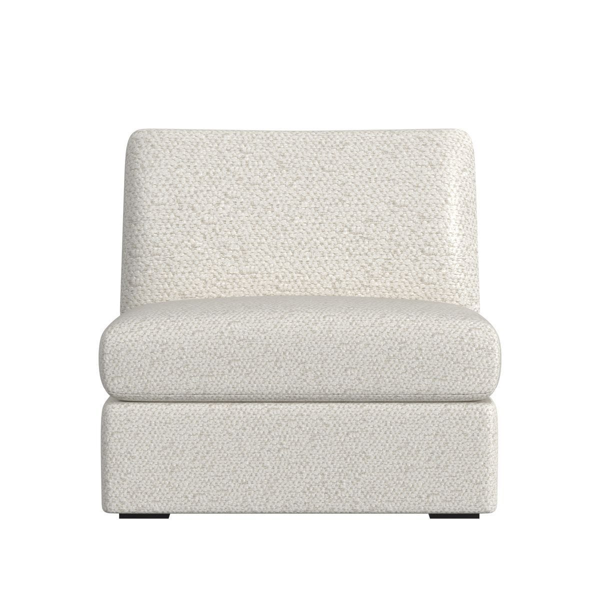 Wave Armless Sofa - Cuddly Cream