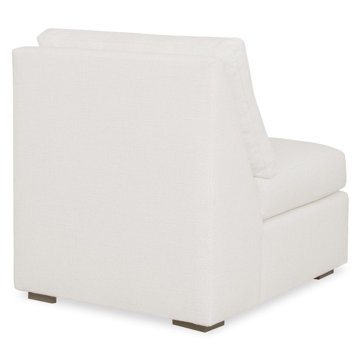 Luxe Armless Sofa - Field Snow