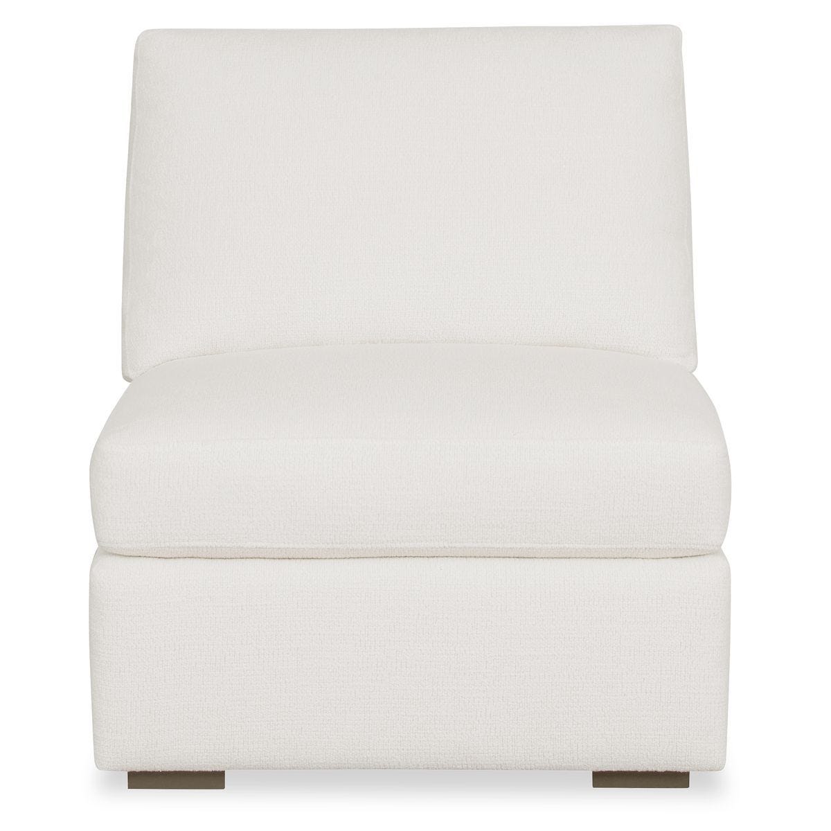 Luxe Armless Sofa - Field Snow