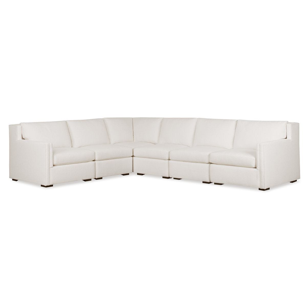 Luxe Armless Sofa - Field Snow