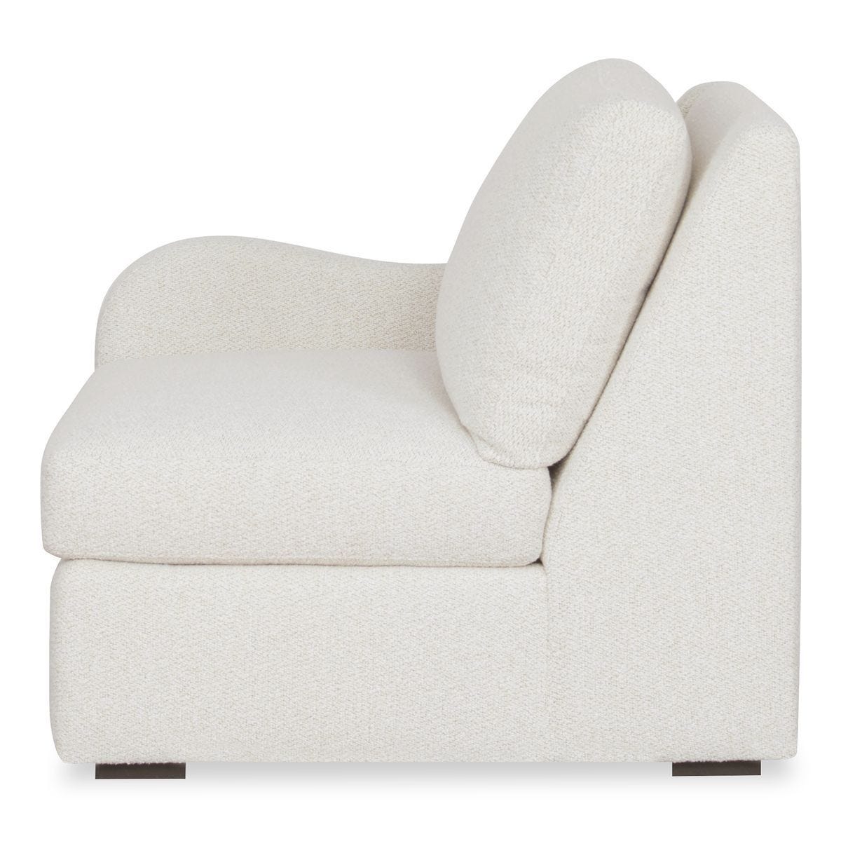 Little Wave Left Arm Sofa - Snuggle Vanilla