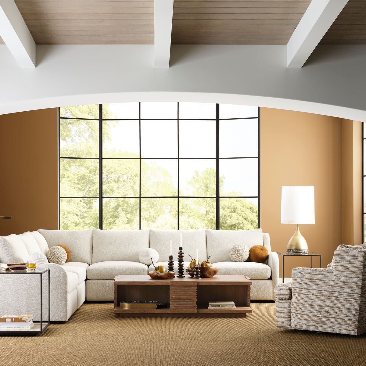 Little Wave Left Arm Sofa - Snuggle Vanilla