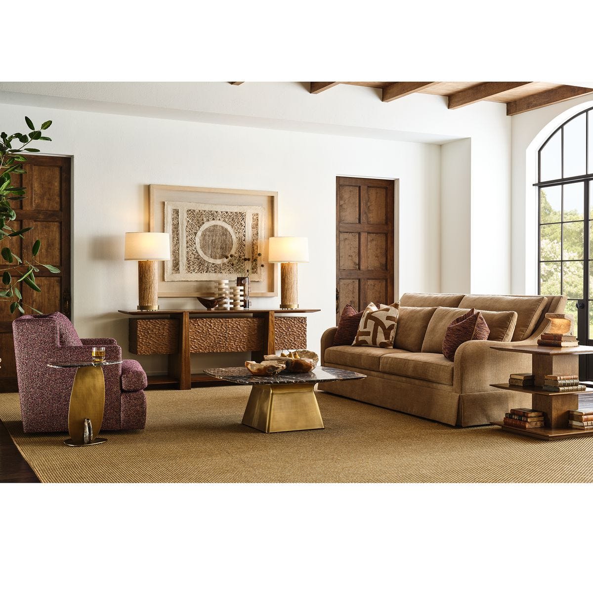 London Sofa - Lush Tawny
