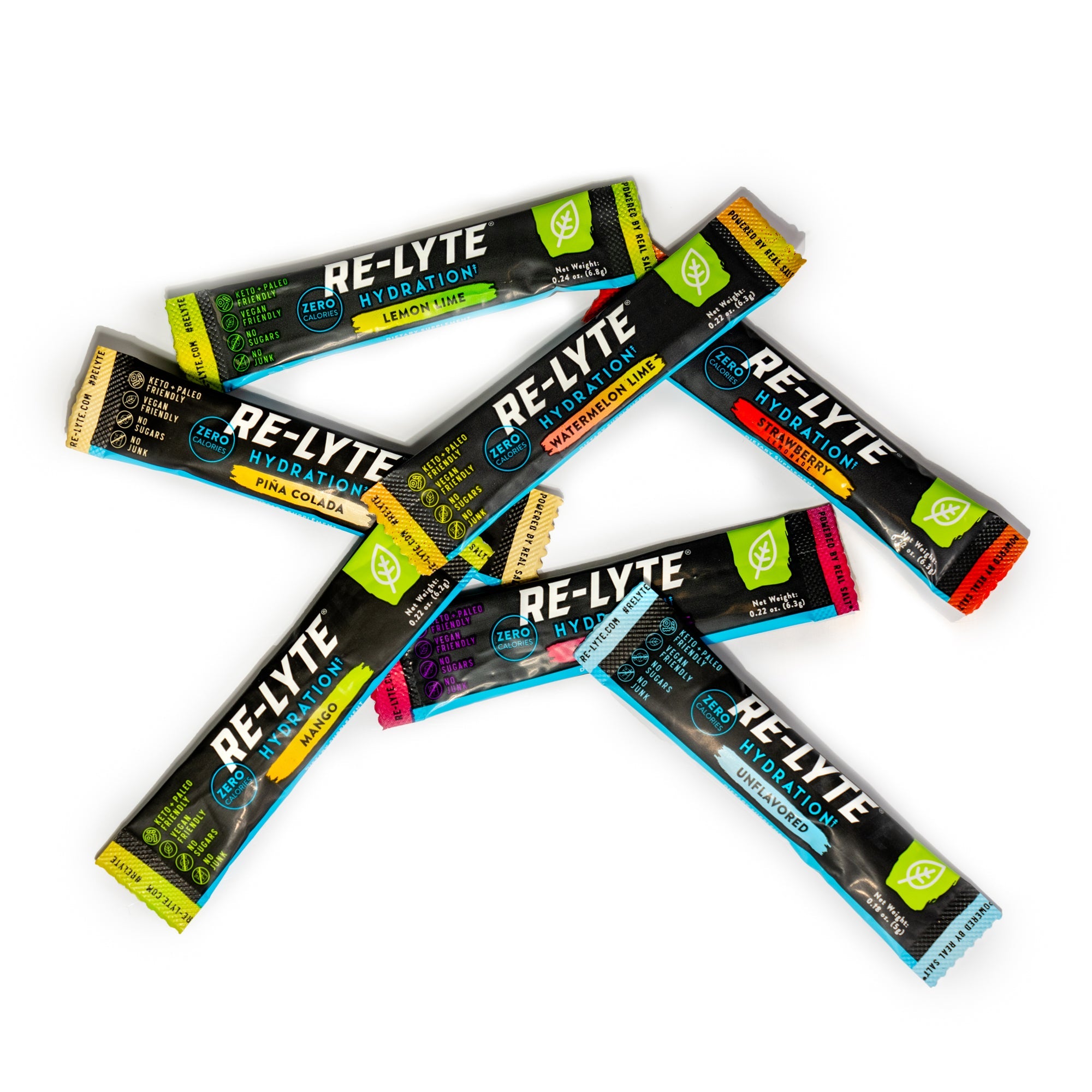 Re-Lyte® Hydration Electrolyte Powder Stick Packs / 30 Count Variety Pack