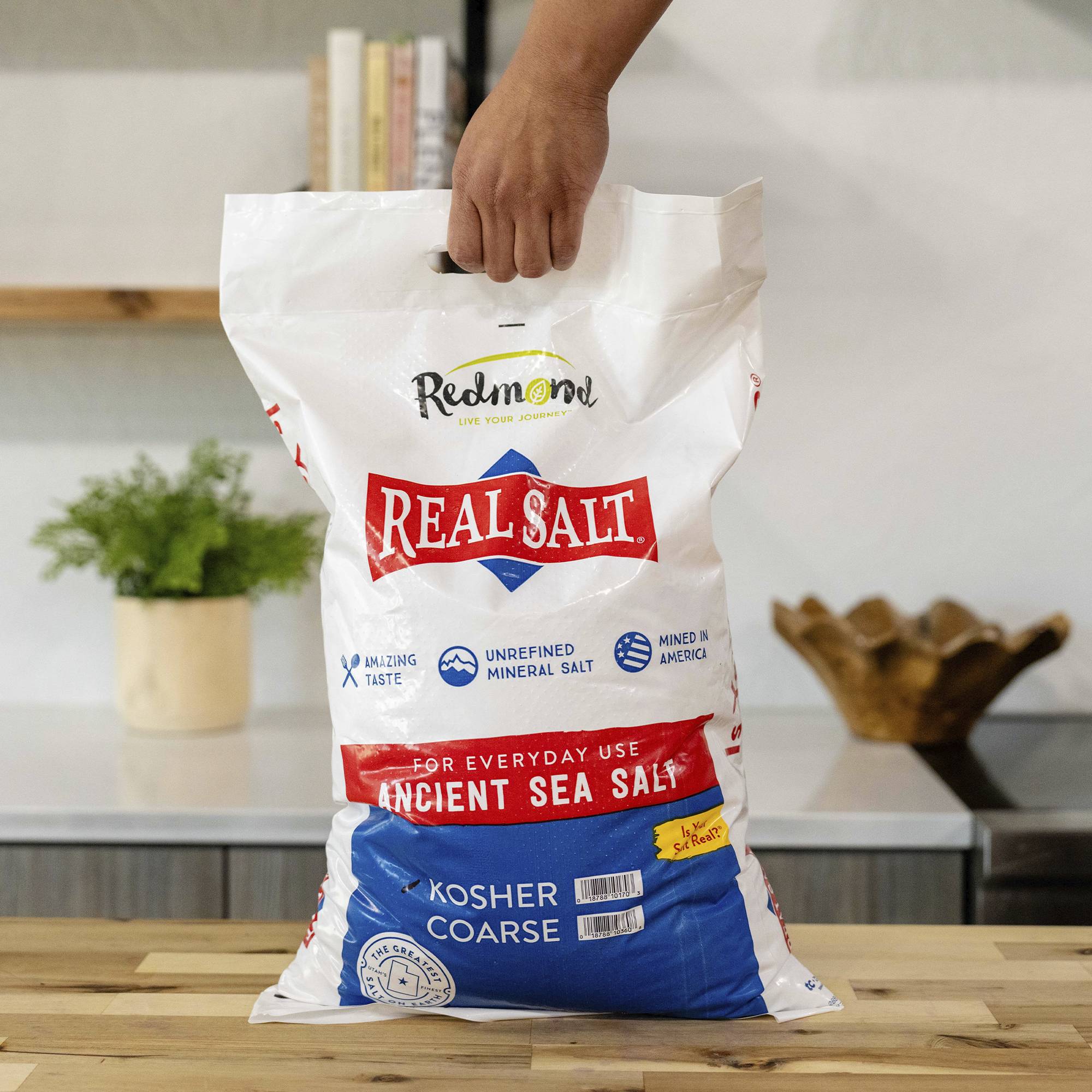 Real Salt Kosher 25 lb Bag