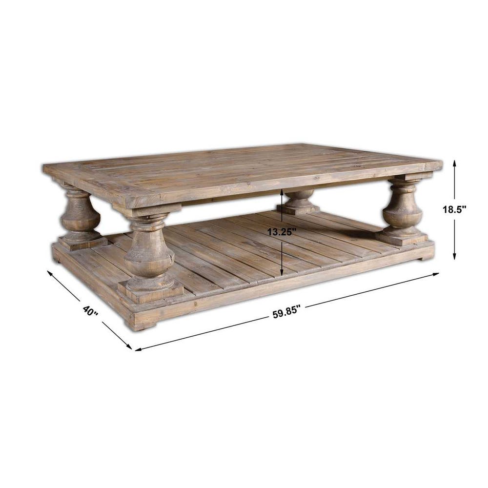 The Beaumont Reclaimed Fir Coffee Table