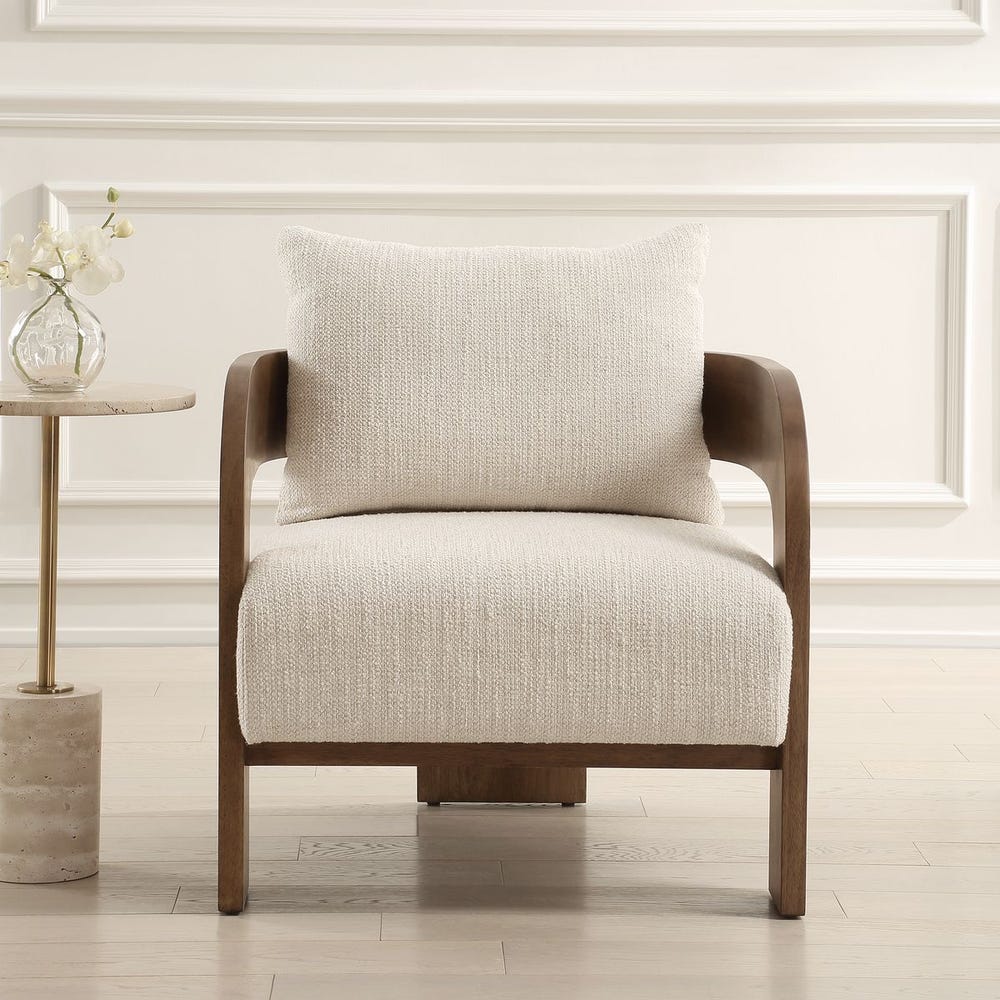Rowan Accent Chair - Textured Plush Seat