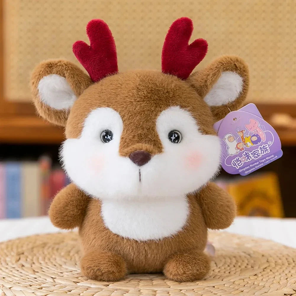 16cm Plush Companion Doll – Soft Capybara & Elephant Stuffed Toy