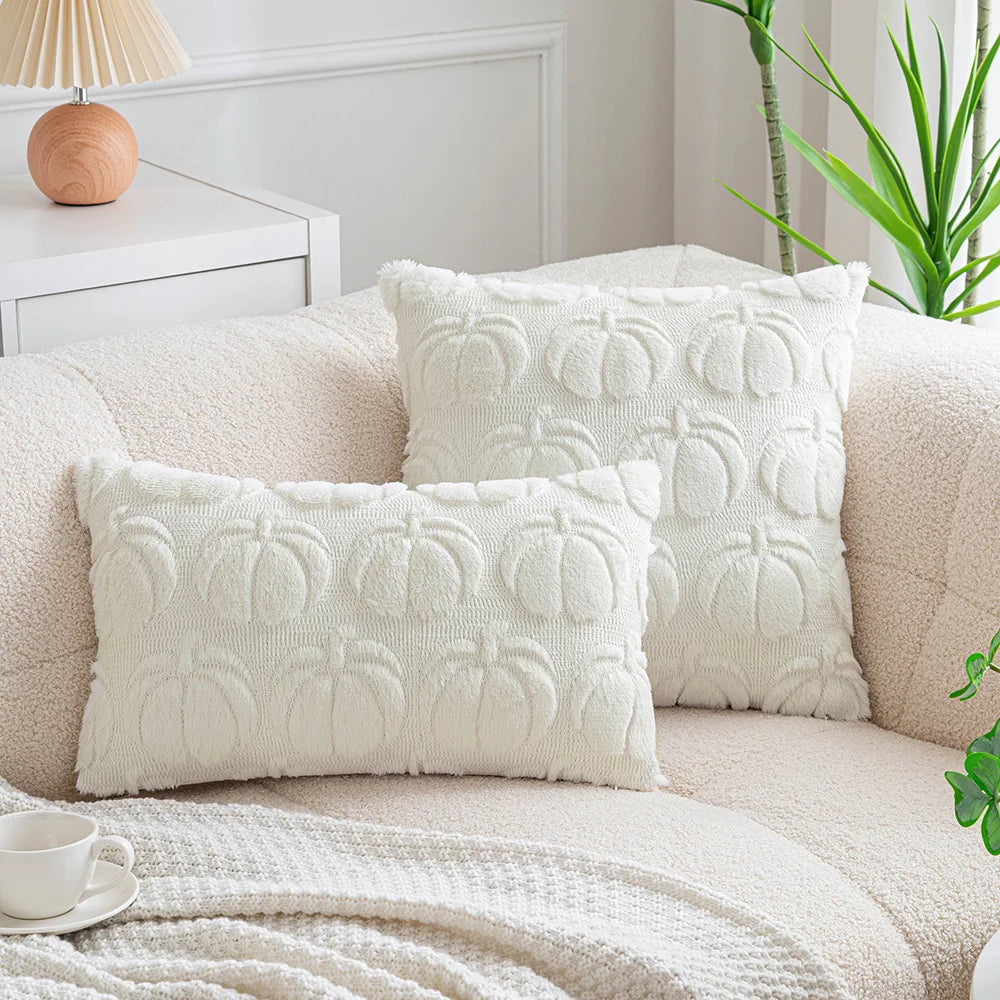 Halloween Plush Cushion Cover for Festive Living Room Decor
