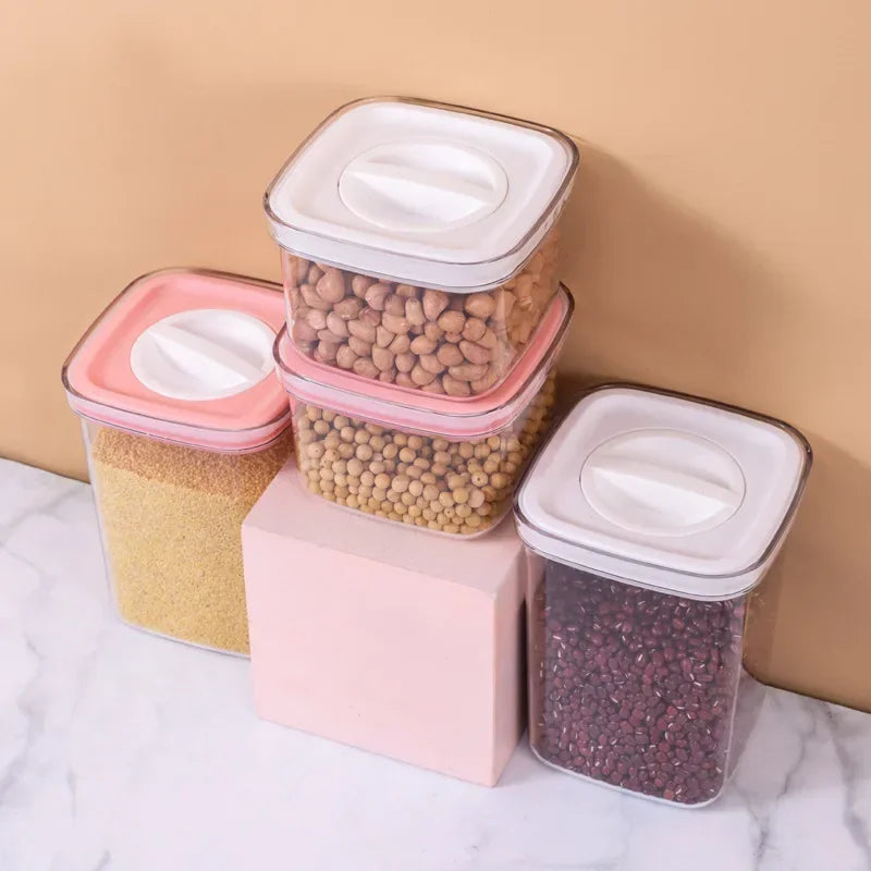 Kitchen Storage Containers Set - Organize Cereals, Spices, and More