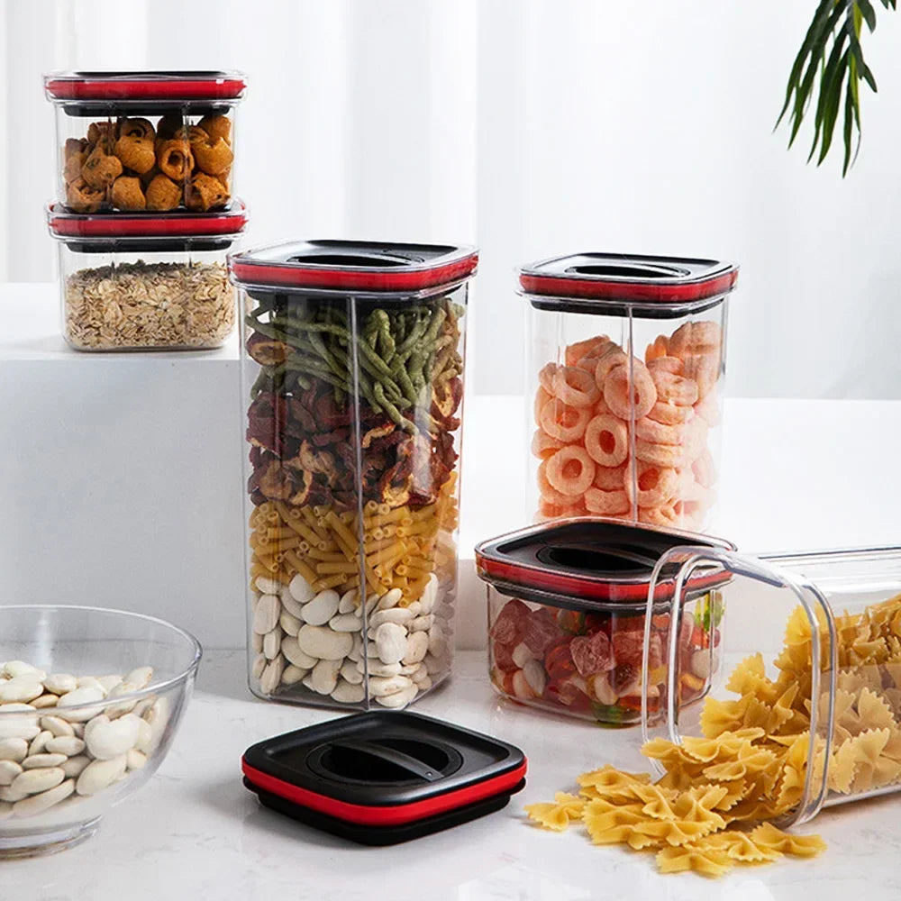 Kitchen Storage Containers Set - Organize Cereals, Spices, and More